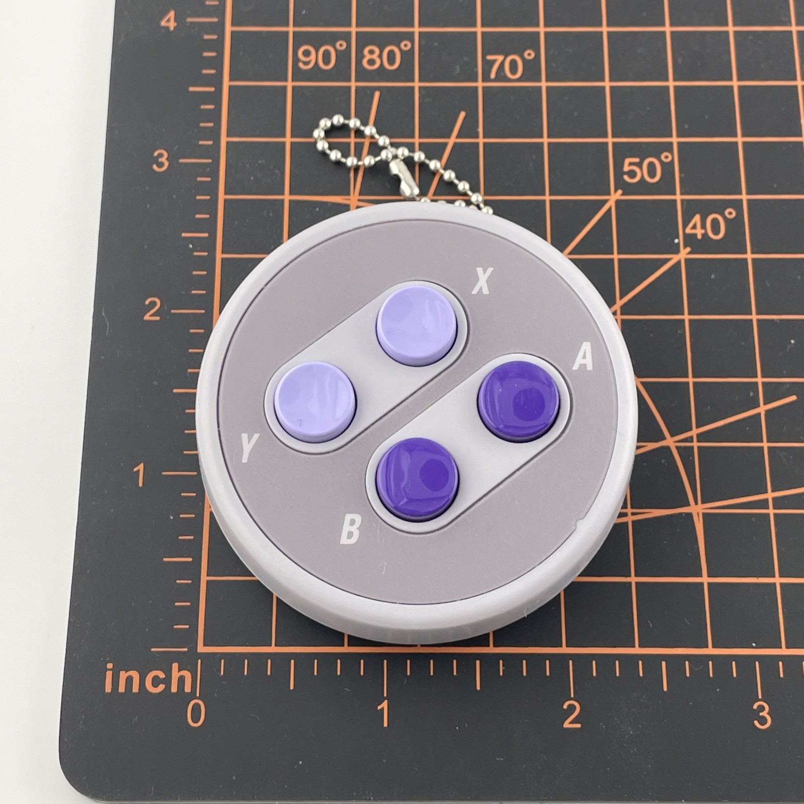 Nintendo Store Japan Gacha Capsule Controller Super Nintendo Button Fidget SNES