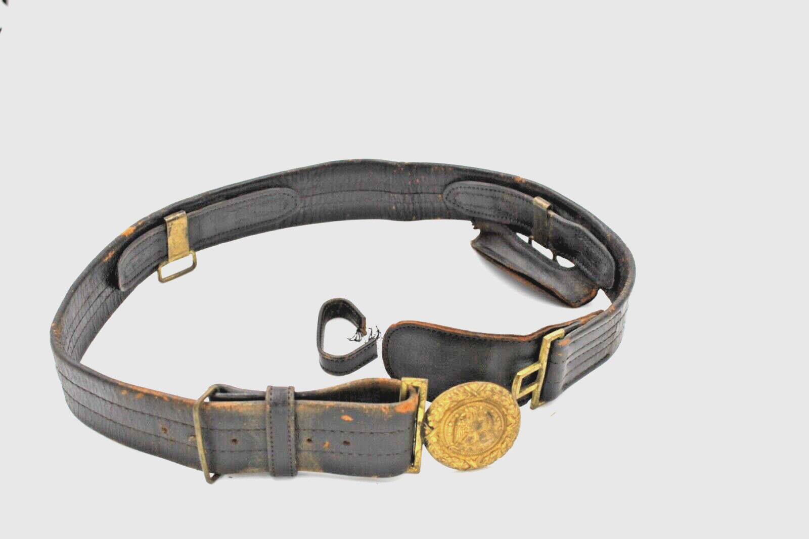 Antique Model 1876 Navy Sword Belt in Nice Original Condition