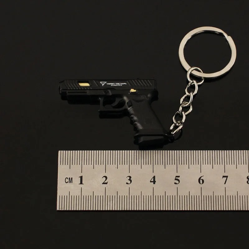 G.34 Keychain, Metal Gun Keychain Mini Pistol Keychain for Man, Son, Collector