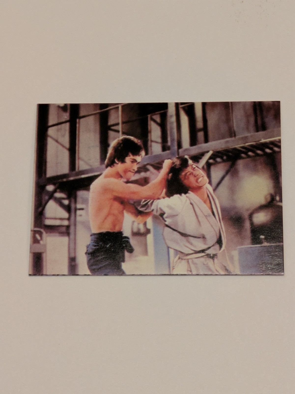 Vtg Bruce Lee Jackie Chan 1974 Yamakatsu Enter the Dragon Rookie Card Gradable