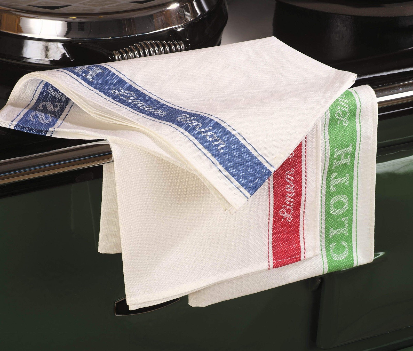 Samuel Lamont Linen Union Glass Cloth Blue,Towels & Dishcloths