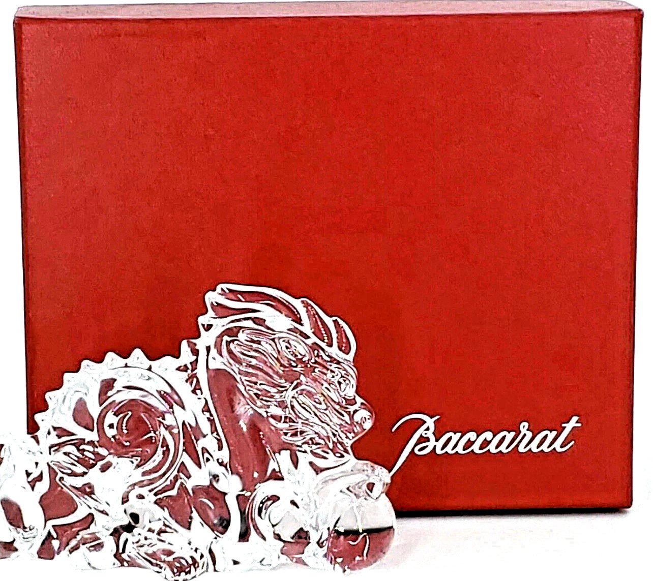 Baccarat Crystal Dragon - Zodiaque Collection Retired French Crystal New in Box