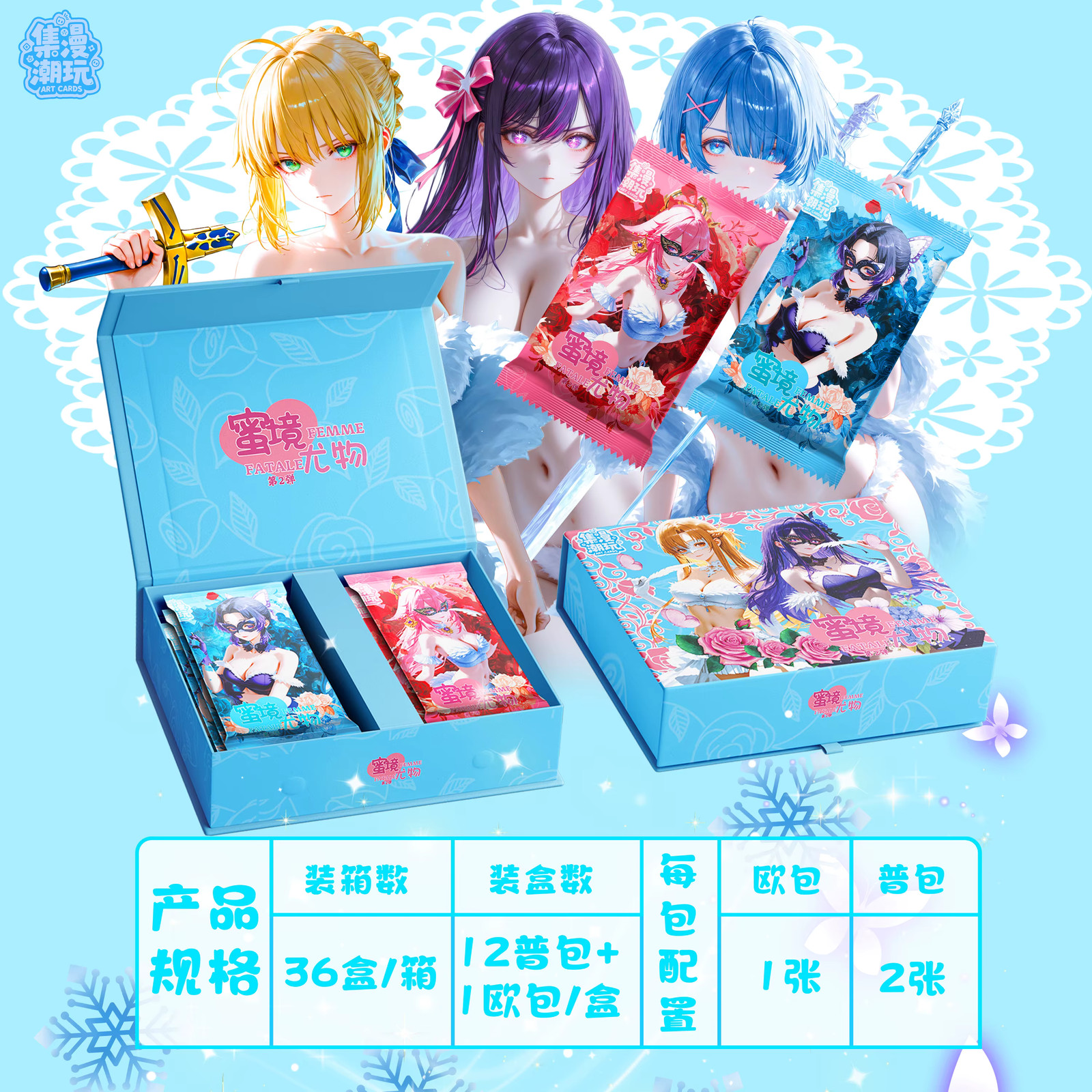 Femme Fatale Vol 2 Waifu Booster Box (Spicy)