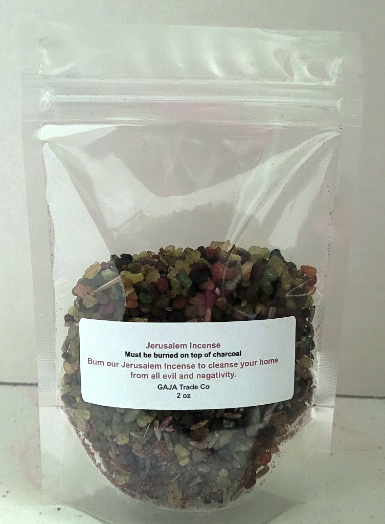 Jerusalem Resin Incense 2oz - Cleanse your Home from all Evil and Negativity