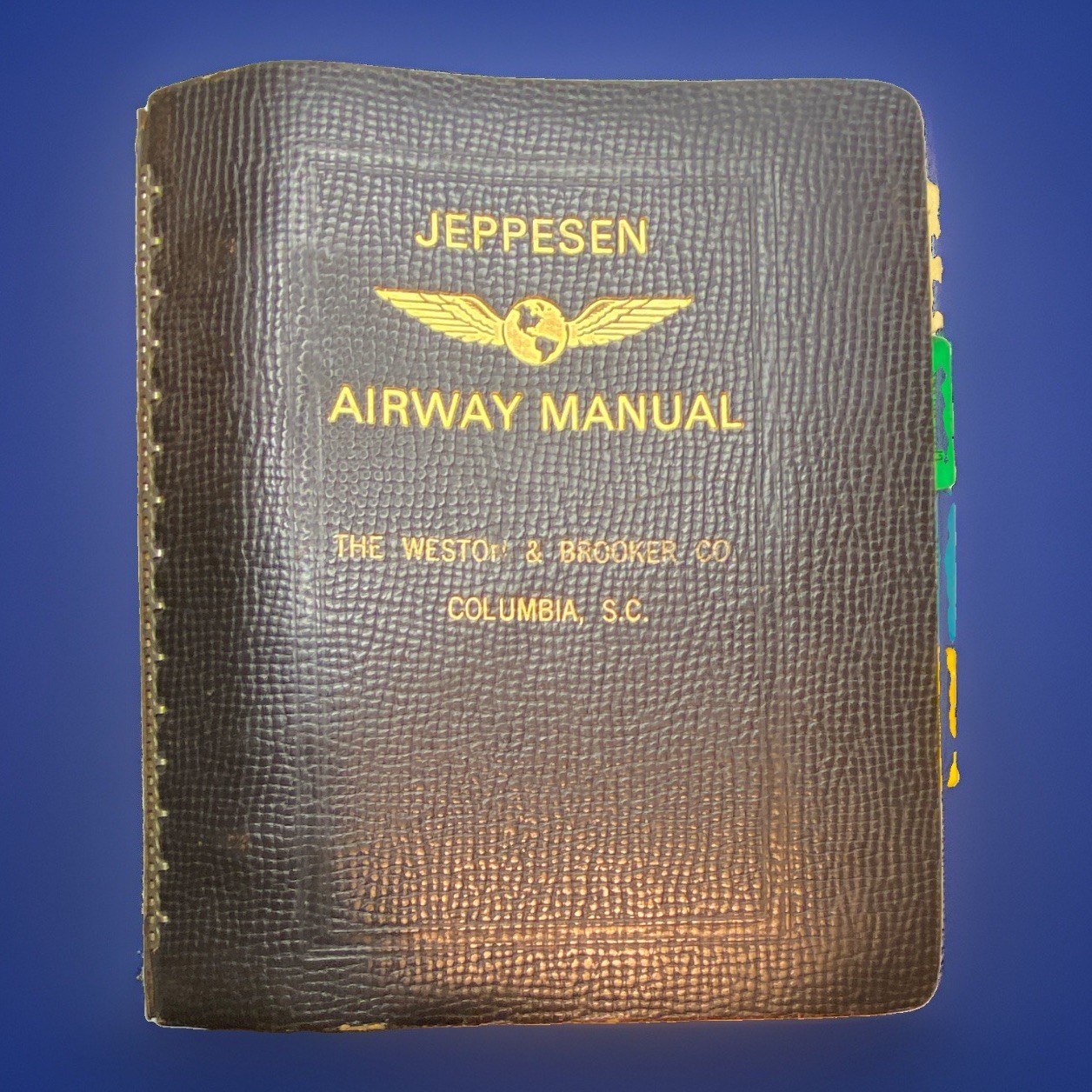 Jeppesen Vintage Airway Manual 1970s and 1980s With Original Materials
