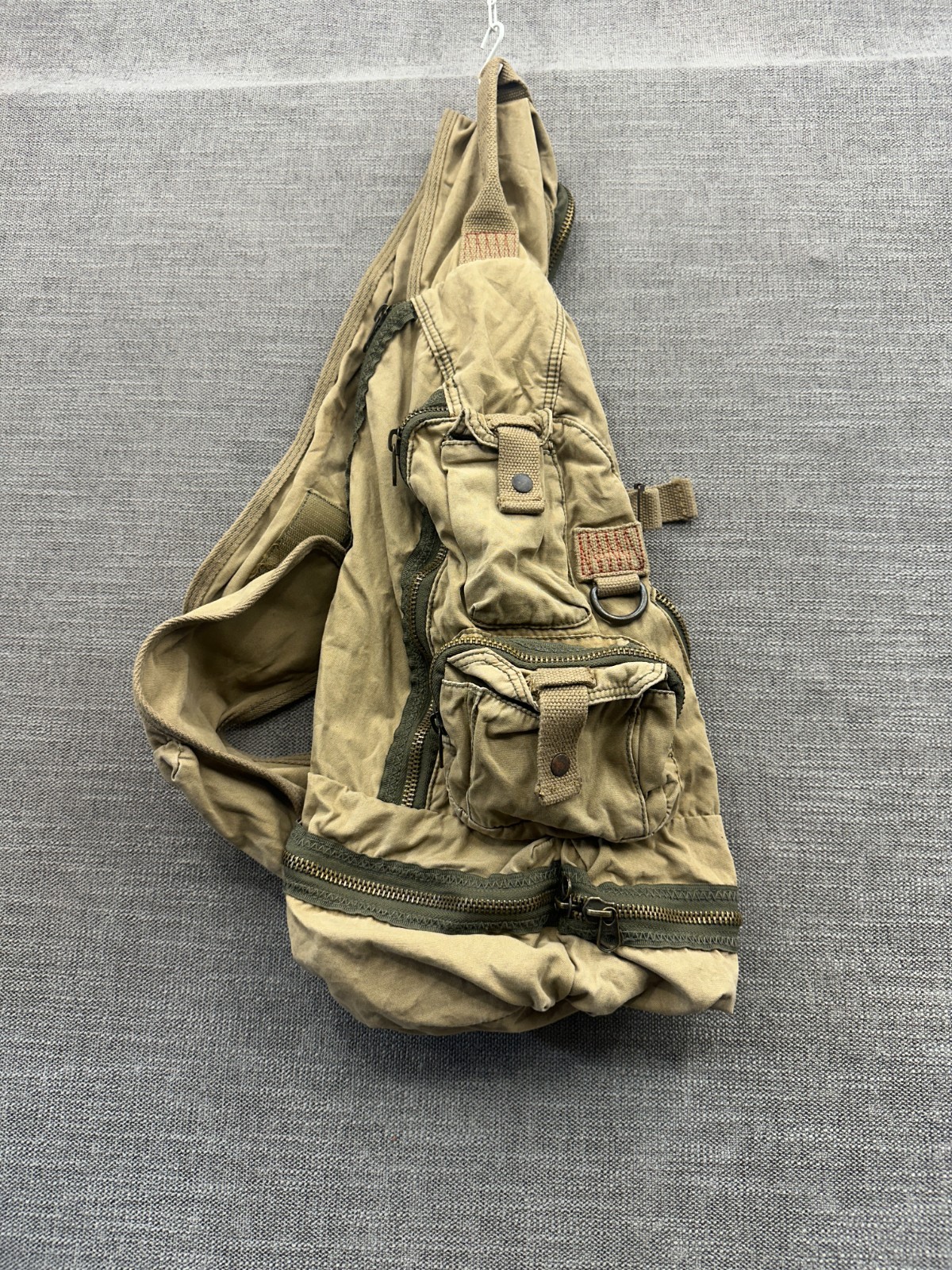Vintage Old Navy Field Issued SC-486-RA 033/10/ML Surplus Gear Punk Military Bag