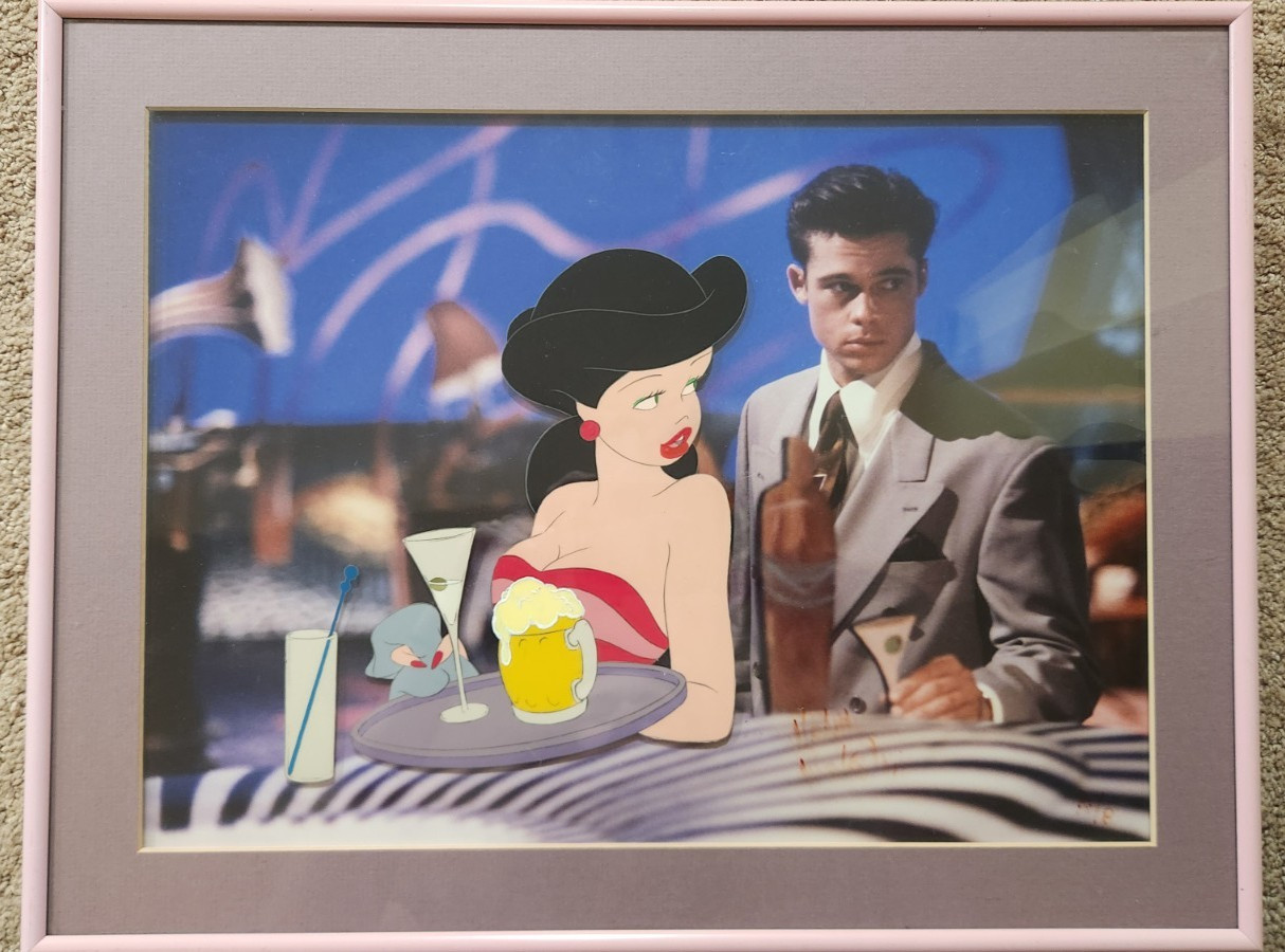 COOL WORLD Animation Art: Original Ralph Bakshi Cel w/autograph COOL WORLD Animation Art: Original Ralph Bakshi Cel w/autograph