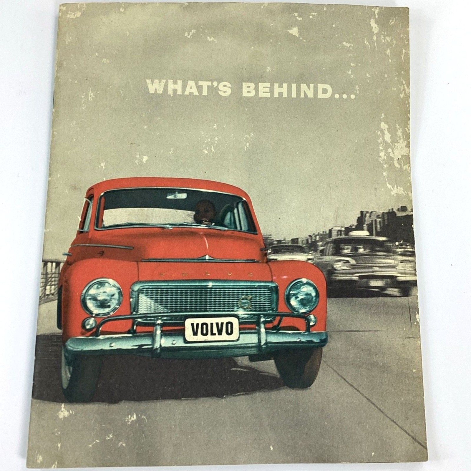 Vtg 1959 VOLVO Dealer Sales Brochure Book What\'s Behind 122S