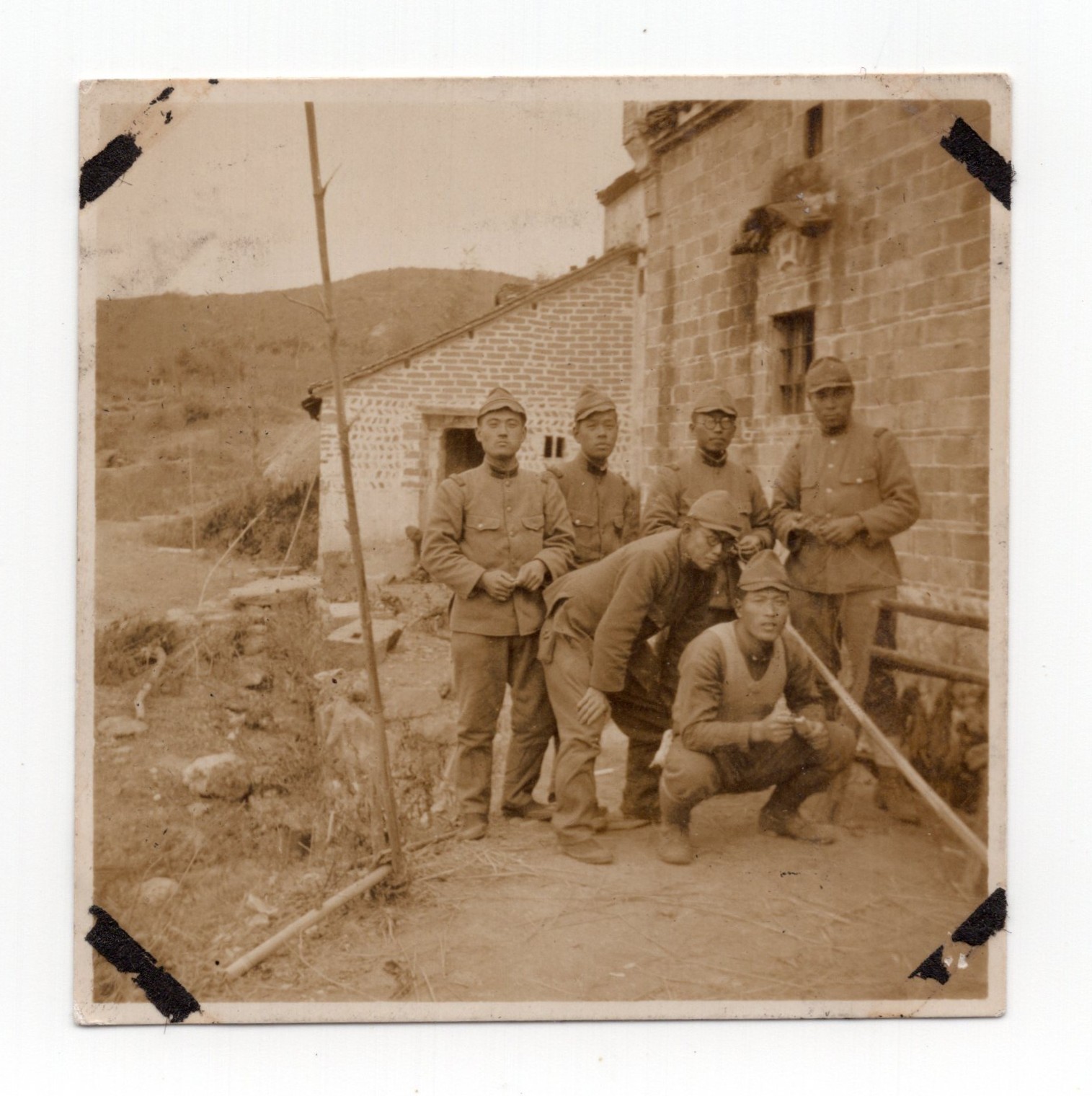 Imperial Japanese Army Soldiers ~ Sino-Japanese War ~ Choice Original Photo
