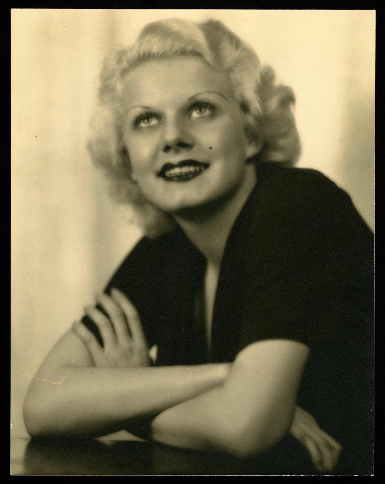 1932 Jean Harlow 10x13 Original Herbert Mitchell Photo w/COA *N1490