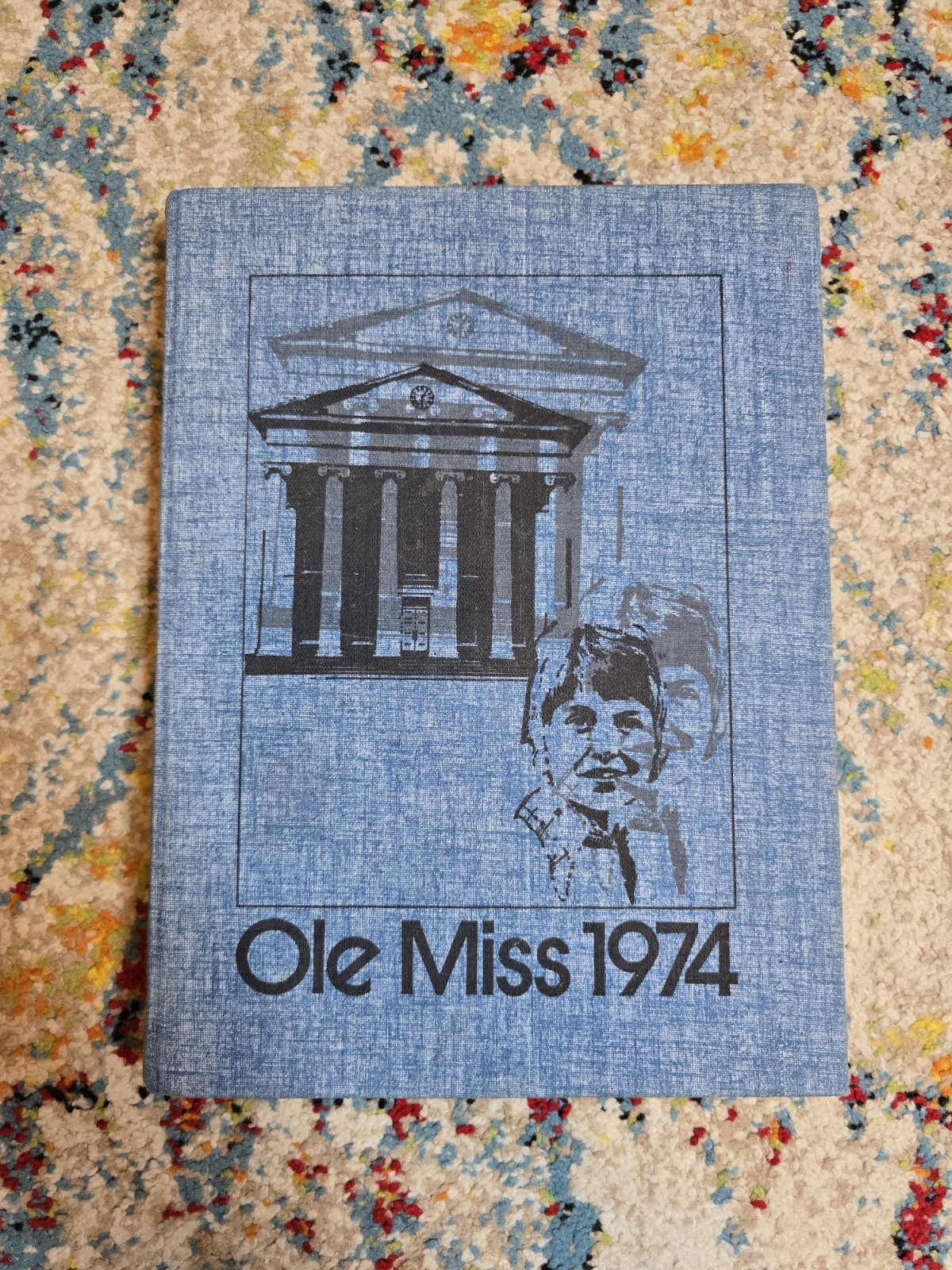 Vintage 1974 Ole Miss Rebels Yearbook University Of Mississippi 