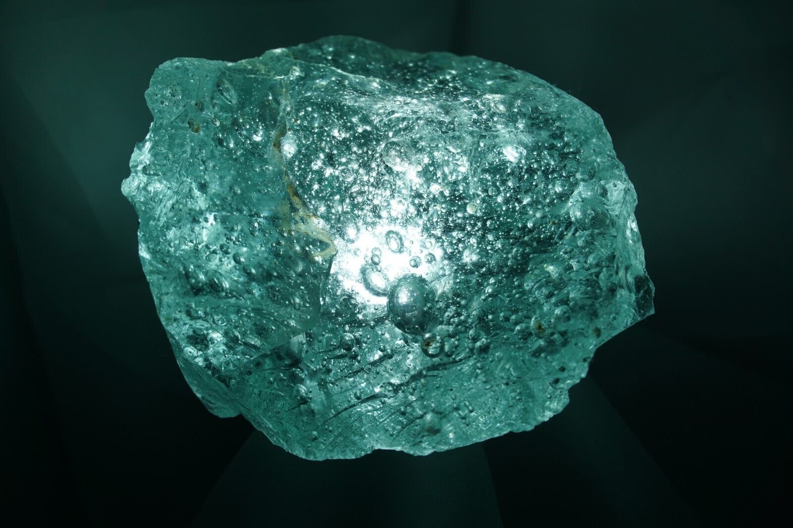 USA - Andara Crystal -- Seafoam, RARE - 316g (Monoatomic REIKI) #bgg22