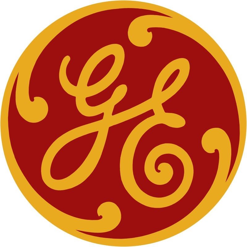 General Electric GE Classic Logo NEW METAL SIGN: 12\