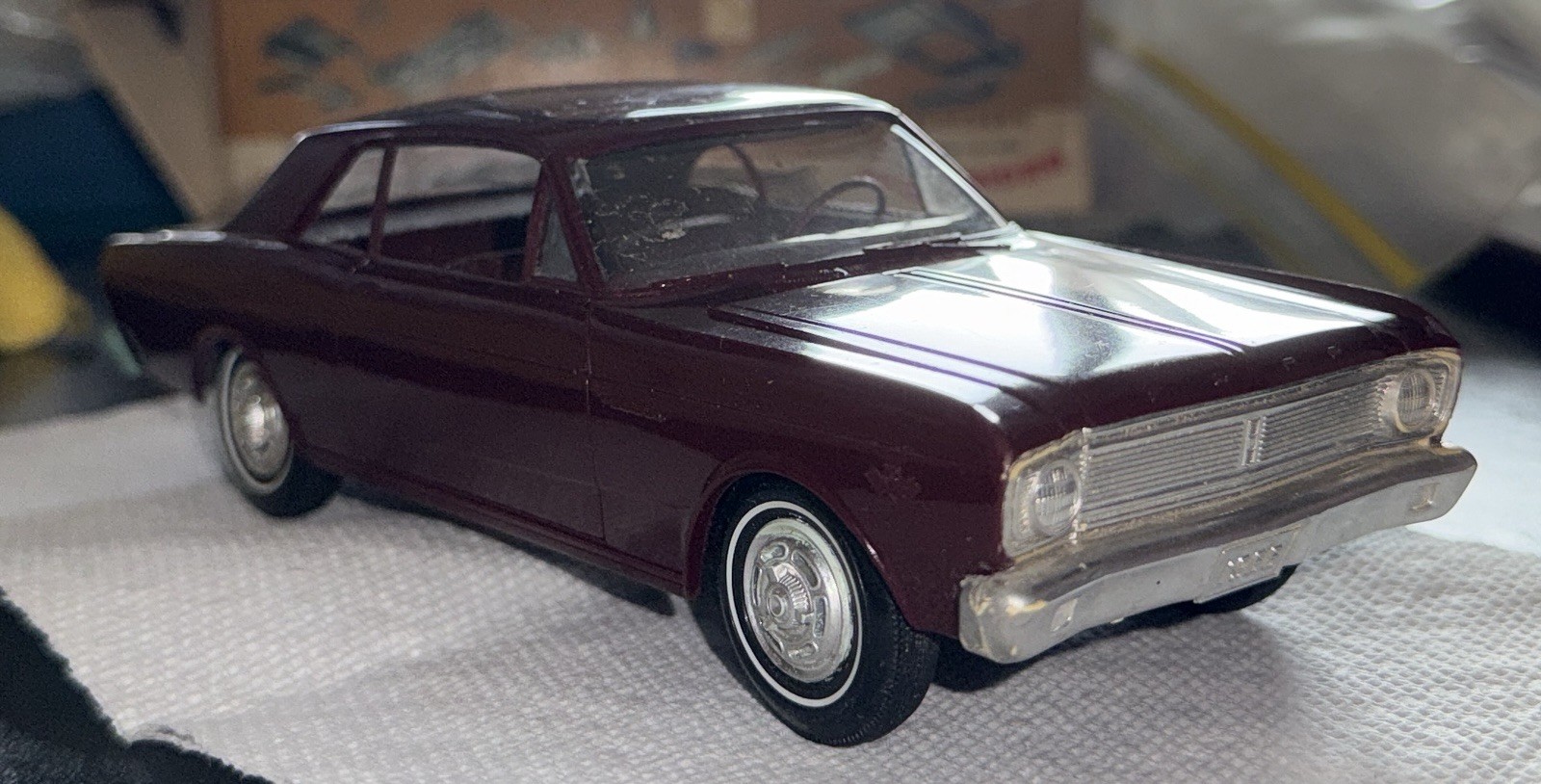 1966 AMT 1:25 Scale Ford Falcon Futura Sports Coupe Dealer Promo Model Car