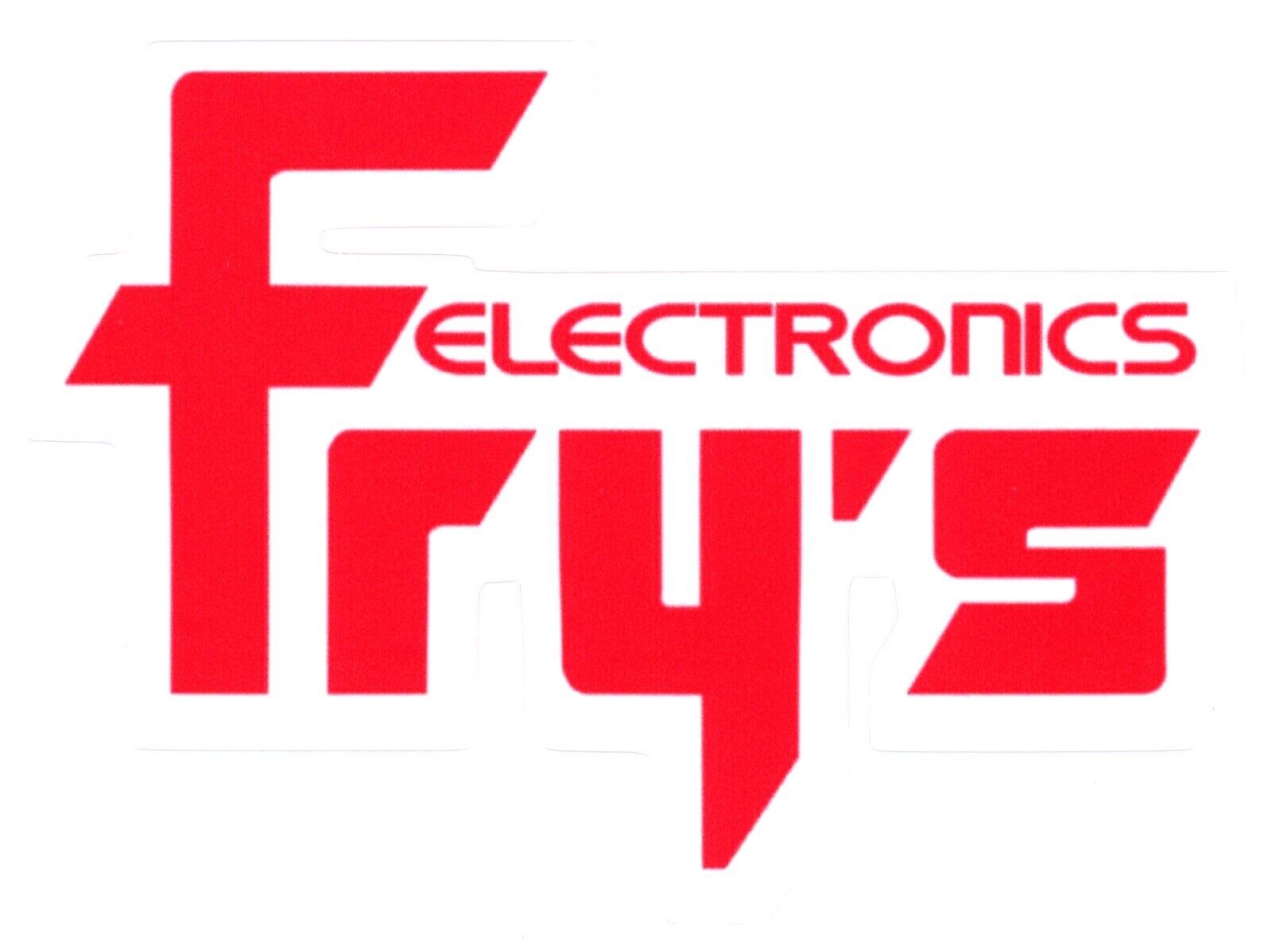 Fry's Electronics Logo Sticker (Reproduction)