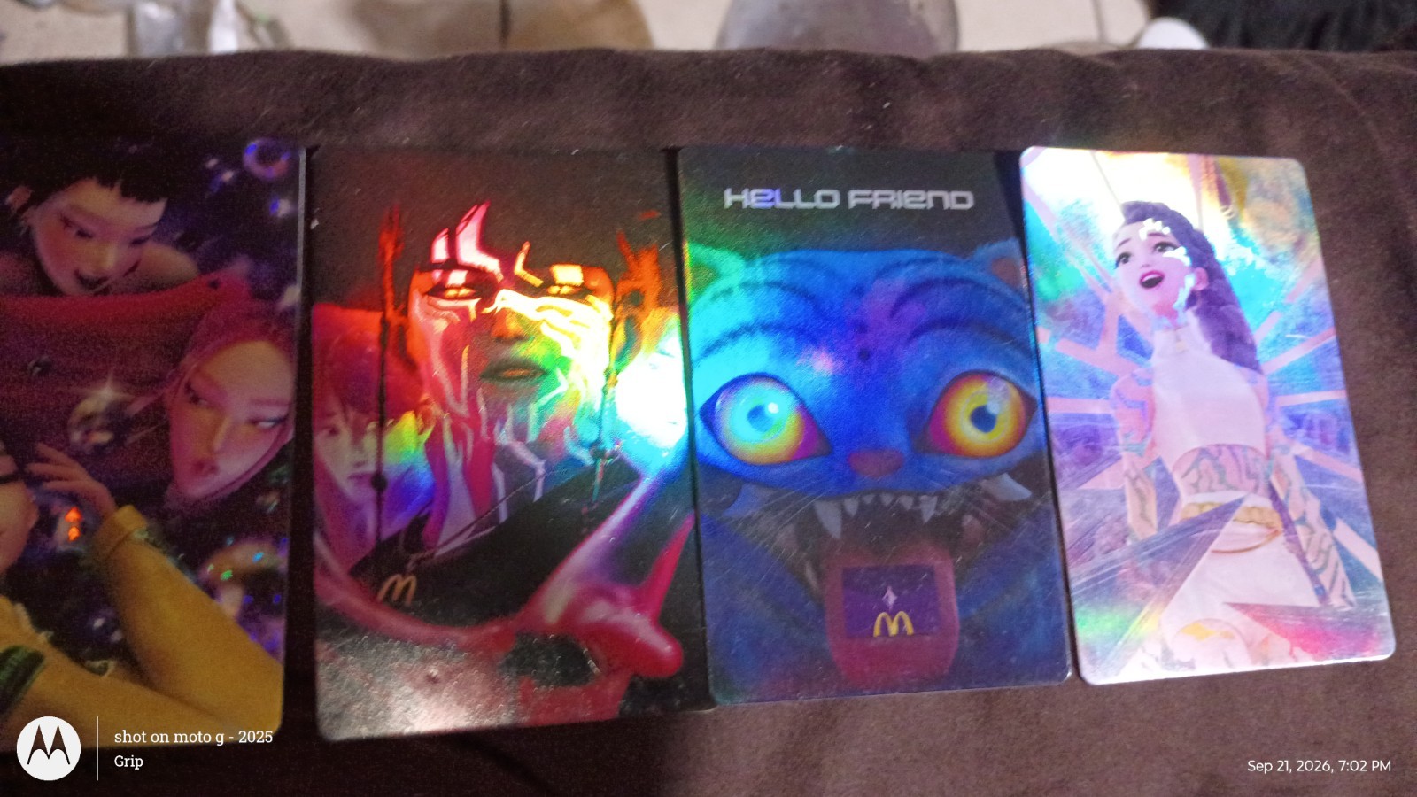 ULTRA RARE McDonald’s x K-Pop Demon Hunters Card Bundle - Toki Secret Rare, Rumi ULTRA RARE McDonald’s x K-Pop Demon Hunters Card Bundle - Toki Secret Rare, Rumi