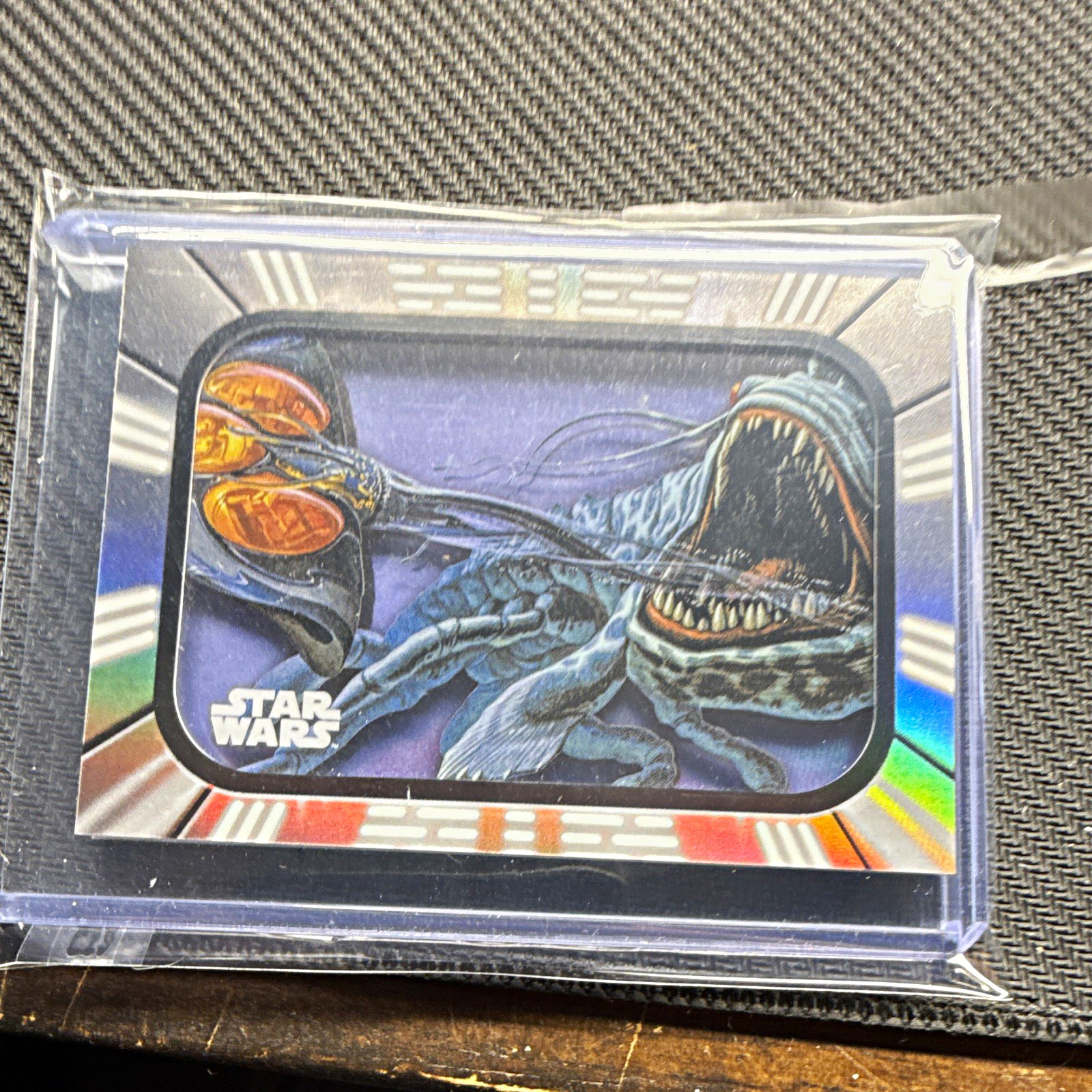Topps 2026 Star Wars Chrome Galaxy Layers Concept Art LAY-1 Opee Sea Killer