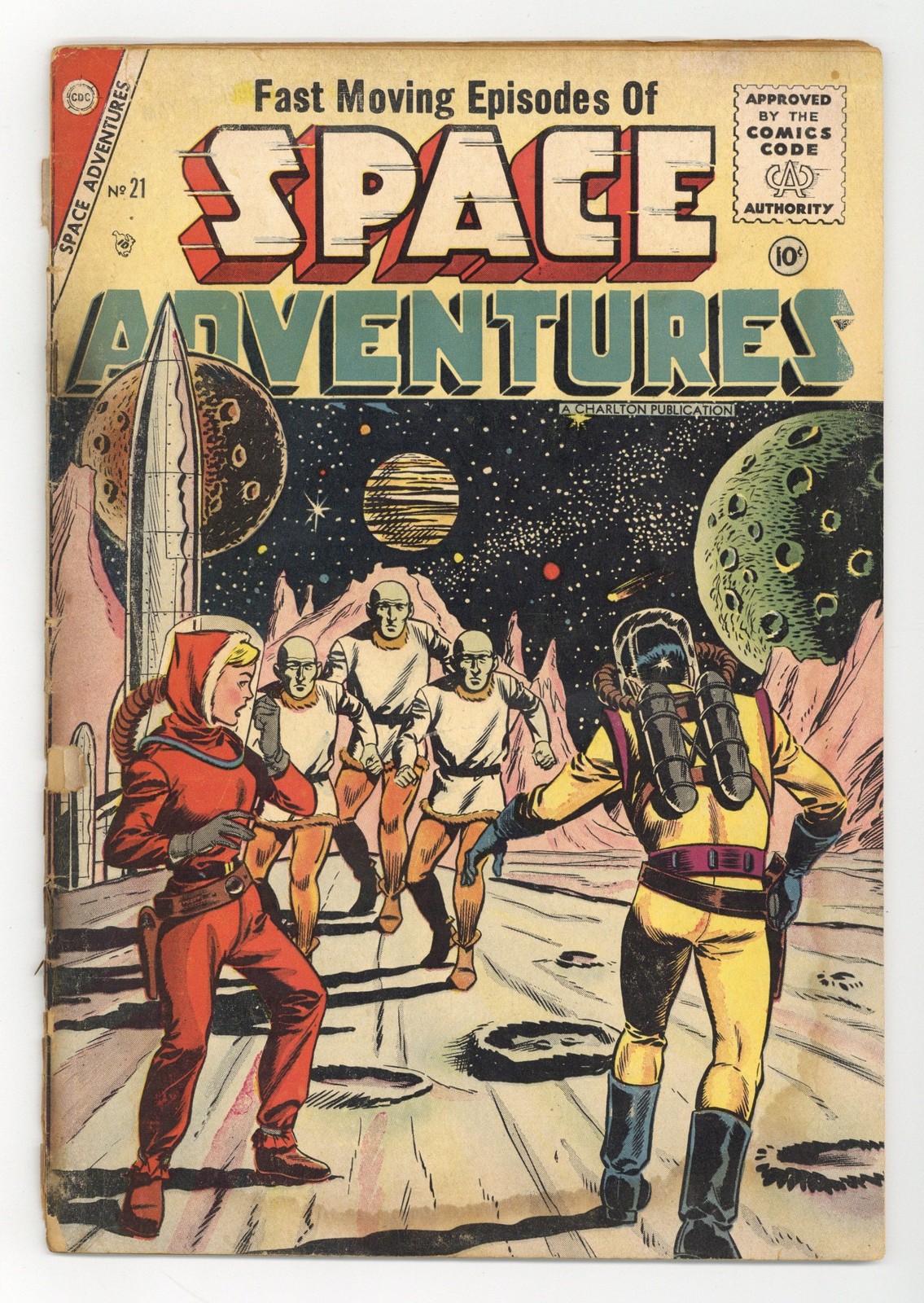 Space Adventures #21 FR 1.0 1956