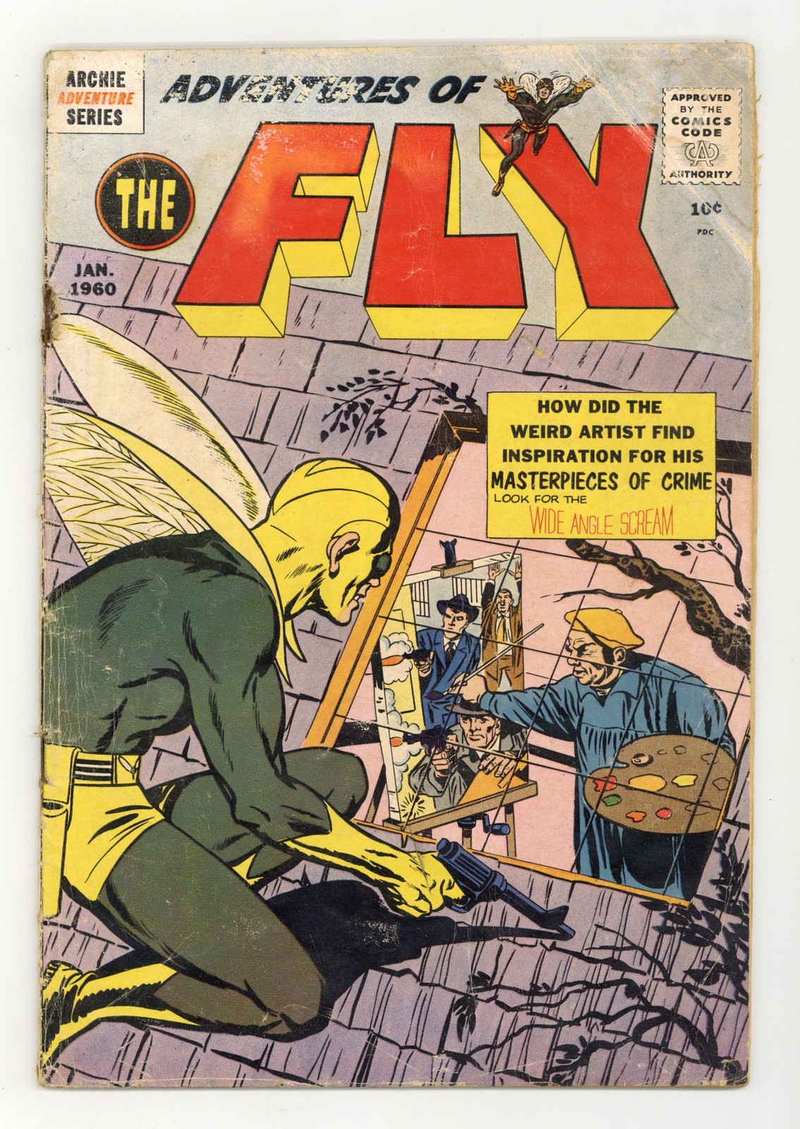 Adventures of the Fly #4 FR 1.0 1960