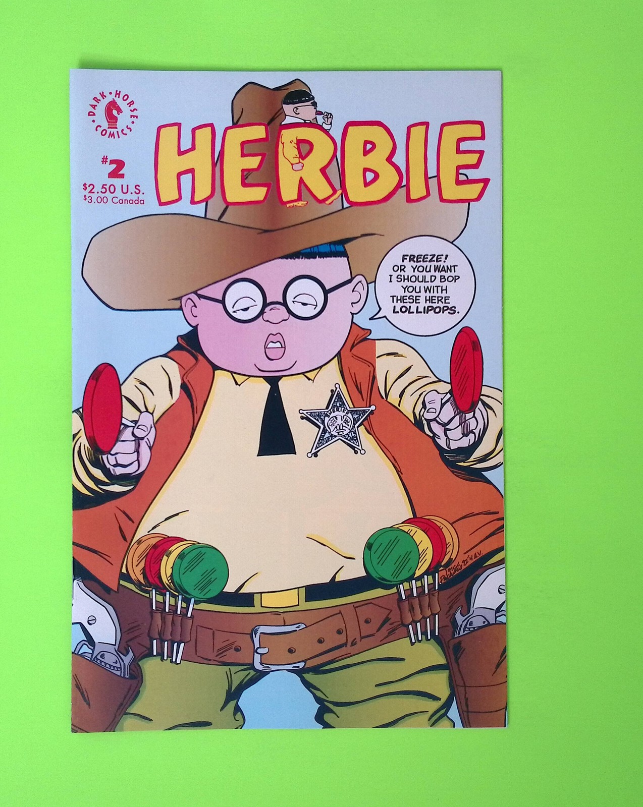 Herbie #2 Vol. 3 1992 Dark Horse Comics High Grade Comic Book Q152-191