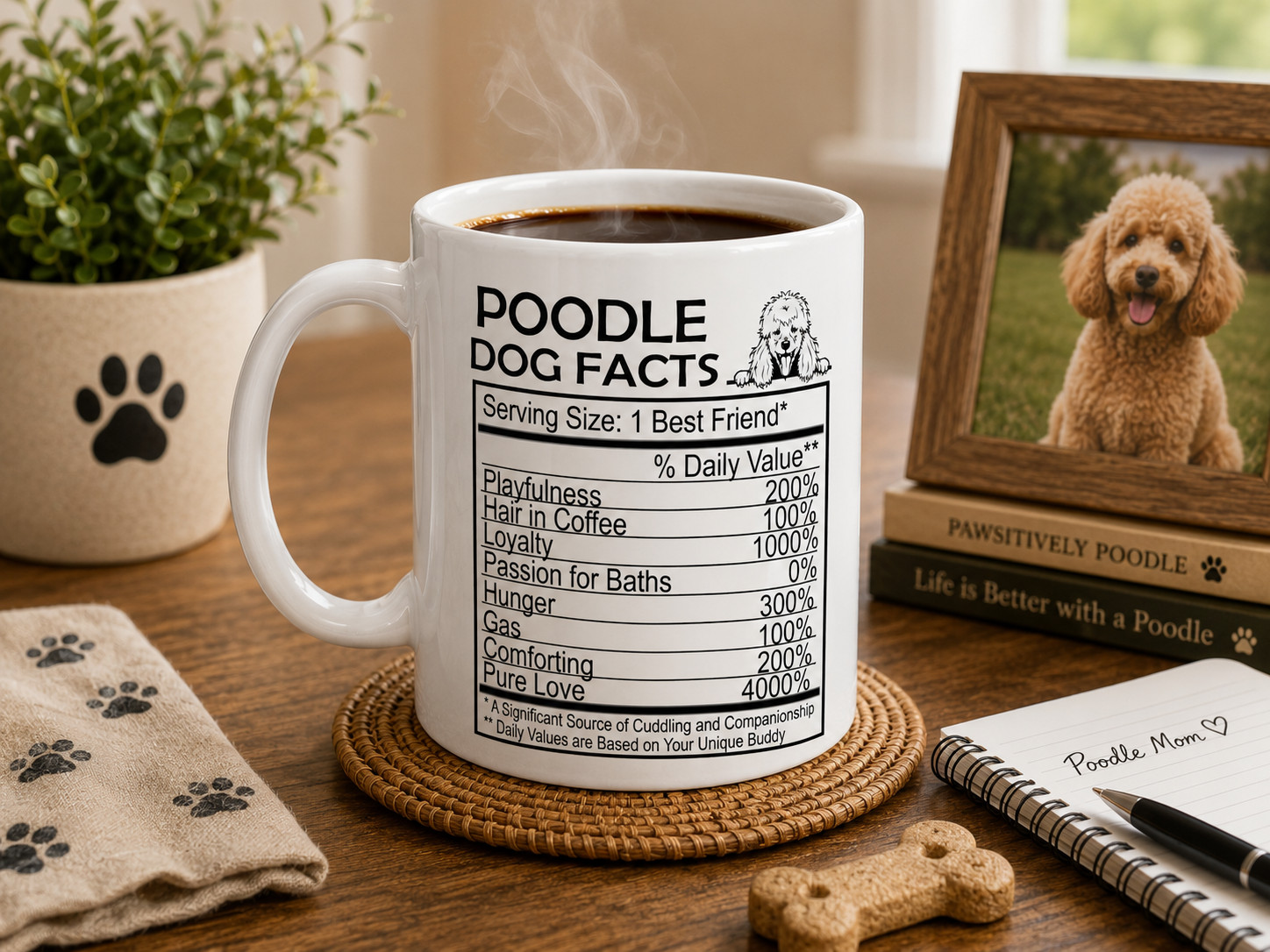 Poodle Dog,Standard Poodle,Gift Dog,Pudelhund,Caniche,Poodle black,Cup,CoffeeMug