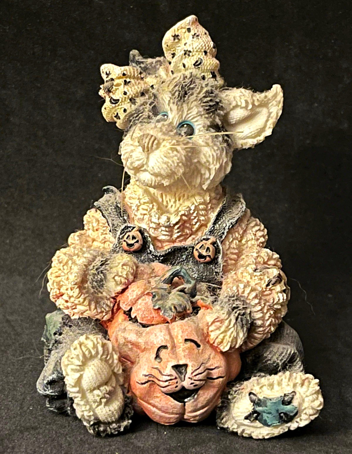 Boyds Bears Purrstone Pawlene Prowler “Spooky Treats” Halloween - 4E/3144 1999
