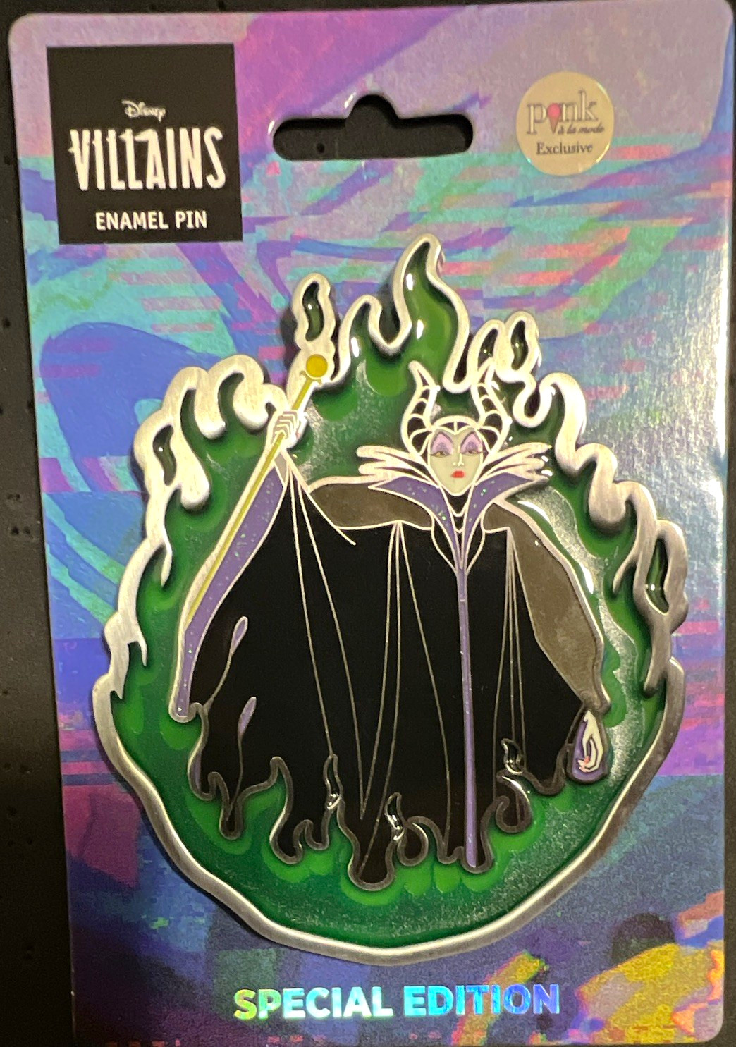 Disney Villains Maleficent Enamel Pin Single Exclusive Special Edition PALM 2024