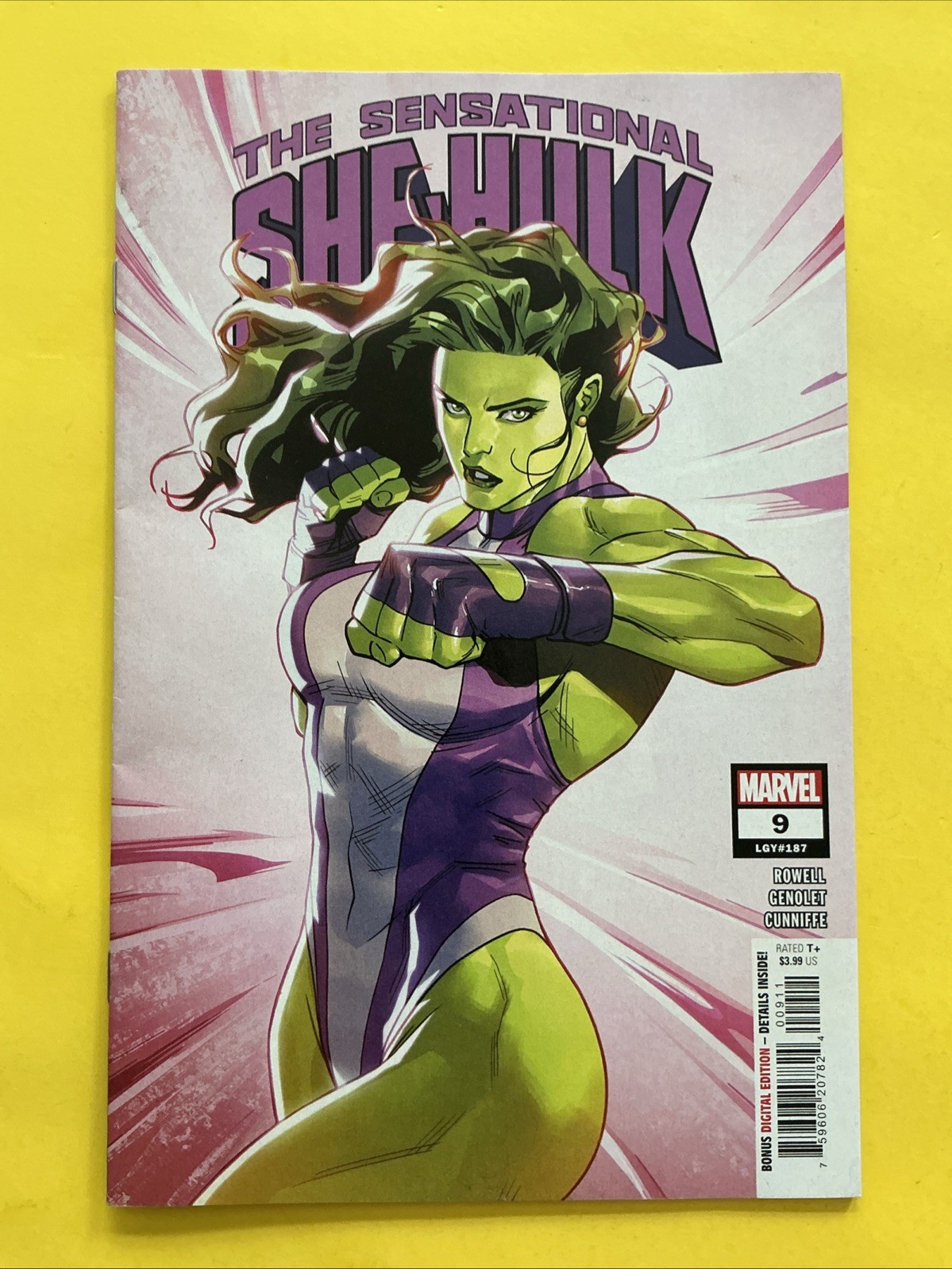 Sensational She-Hulk #9 (2024) 1st Print Marvel Genolet Main Cover A Marvel
