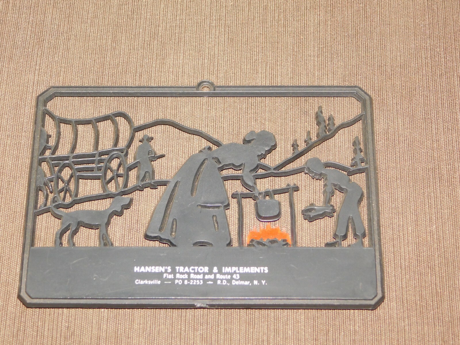 VINTAGE HANSEN\'S TRACTOR & IMPLEMENTS DELMAR NY 6 X 4 1/2\