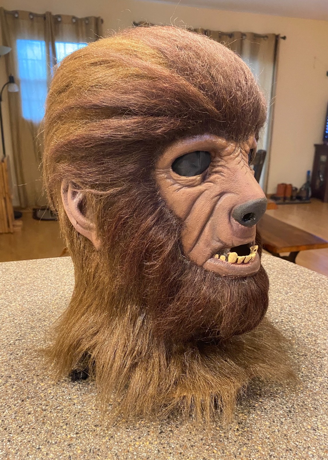 2012 Universal Monsters Forum Novelties Collectors Edition Wolfman Mask I READ