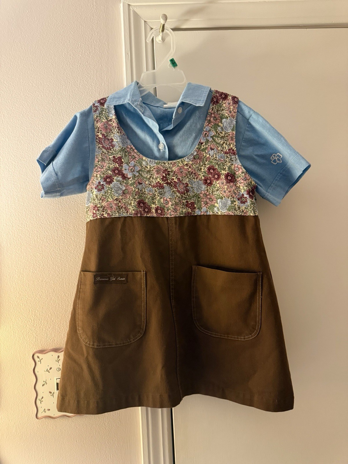 VTG  1990s Girl Scout Brownie Uniform  Size 6  