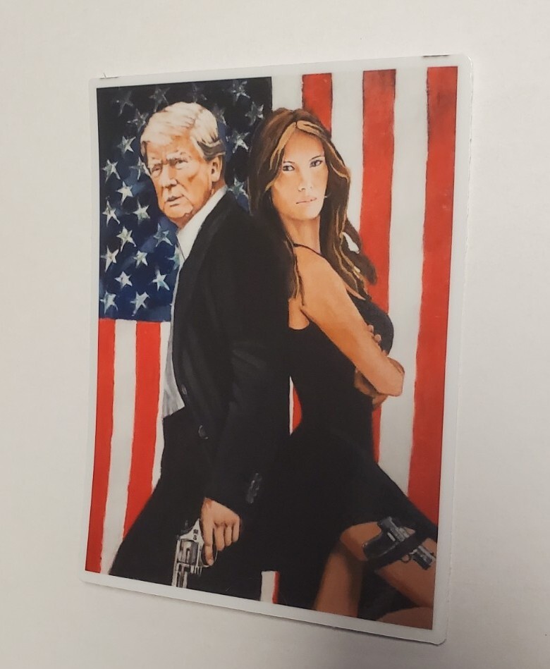MELANIA TRUMP STICKERS ***WORLDWIDE 🌐 SHIPPING*** 2024 MAGA ULTRA MELANIA TRUMP STICKERS ***WORLDWIDE 🌐 SHIPPING*** 2024 MAGA ULTRA