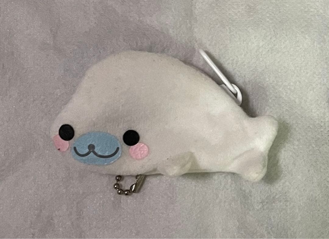 Mamegoma 2000s Pouch MIni Case Blue San-X Rare Heisei Retro