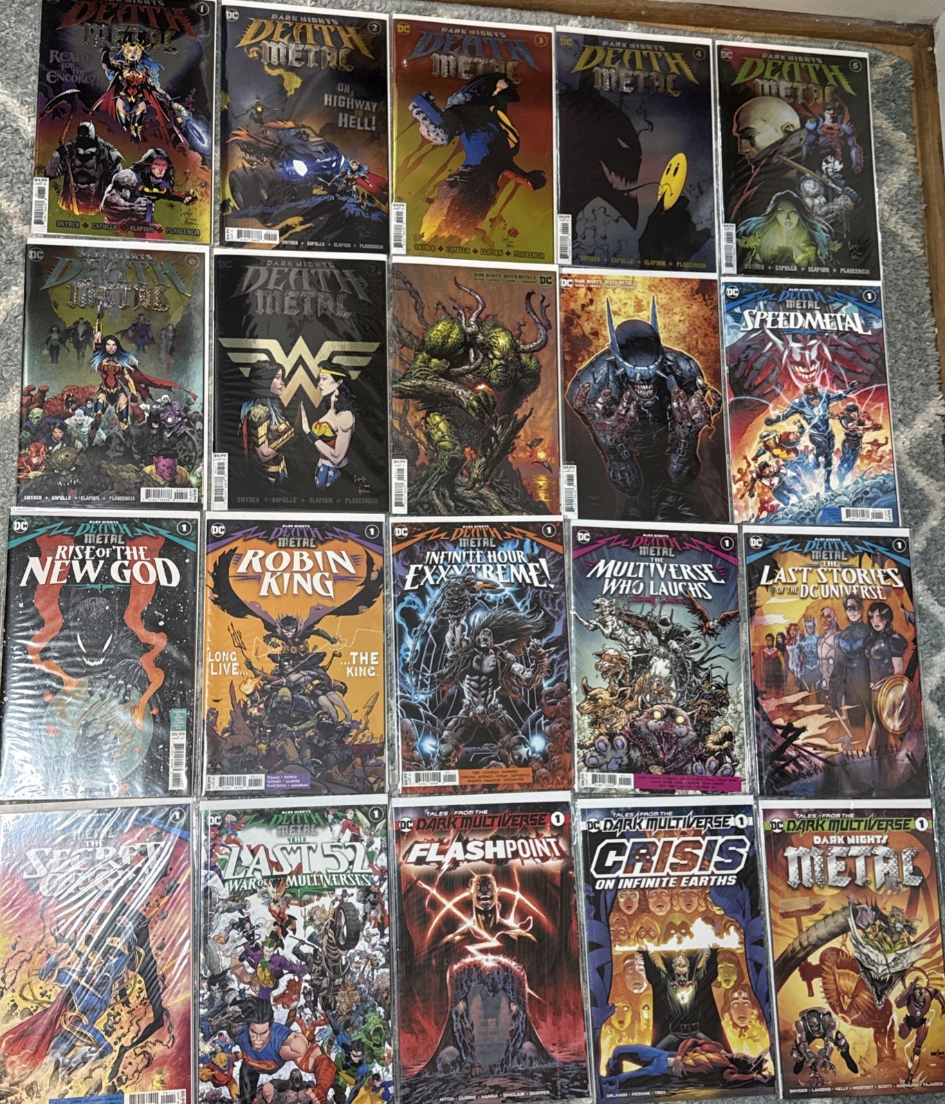 Dark Nights Death Metal Huge Lot Of 20 #1-#7 Complete, One Shots, Variants, NM