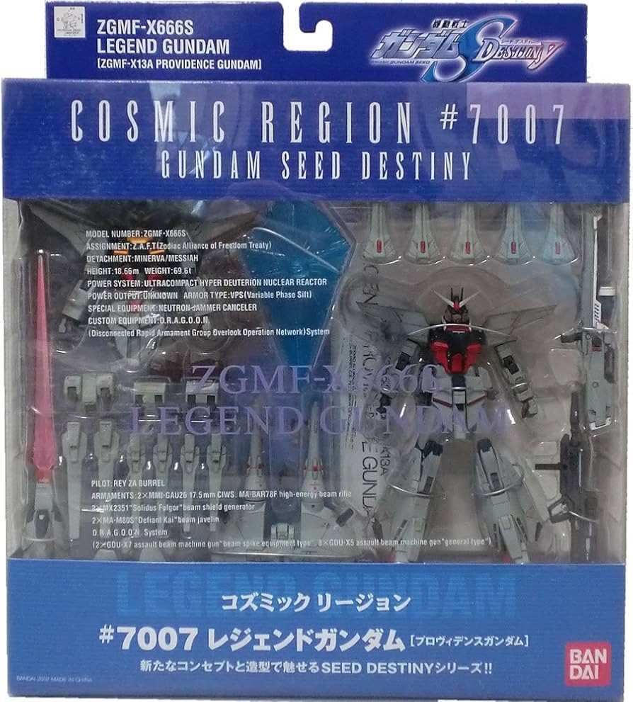 Bandai GUNDAM FIX Legend ZGMF-X666S action figure 7007 Japan Version