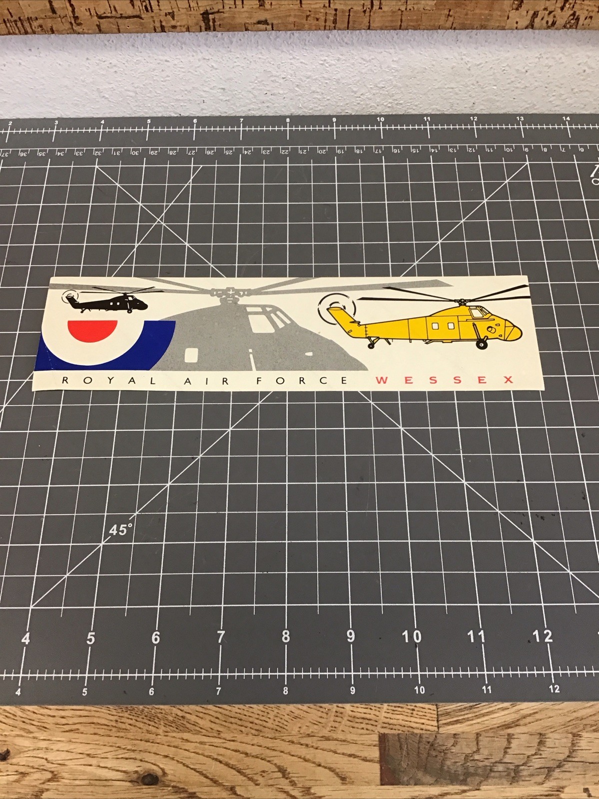 British Royal Air Force Wessex Helicopter Decal New JJ-5