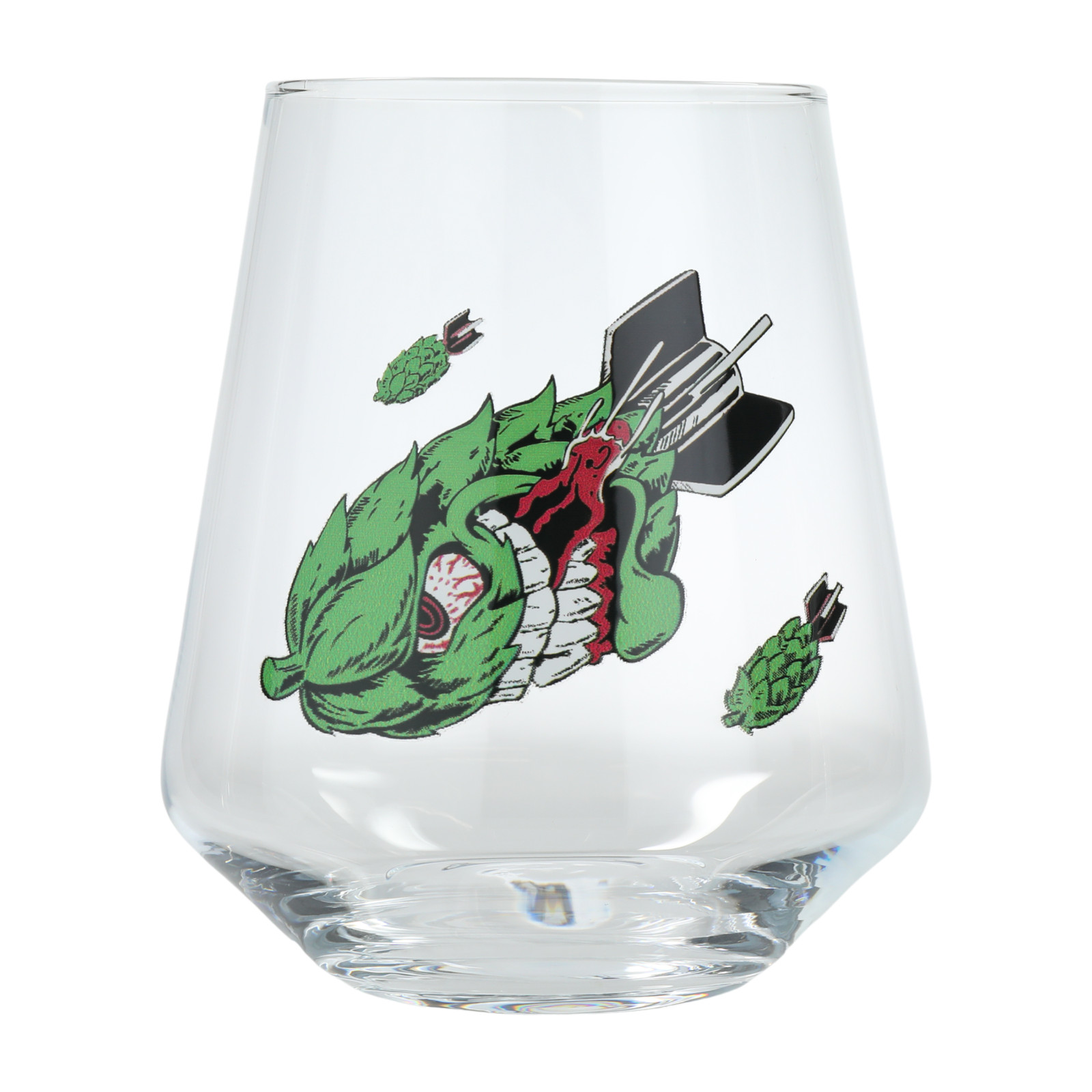 Drunk Glass Beer - ARTISAN - Glass #6 Hop Bomb - 13.5oz Rastal Harmony tumbler