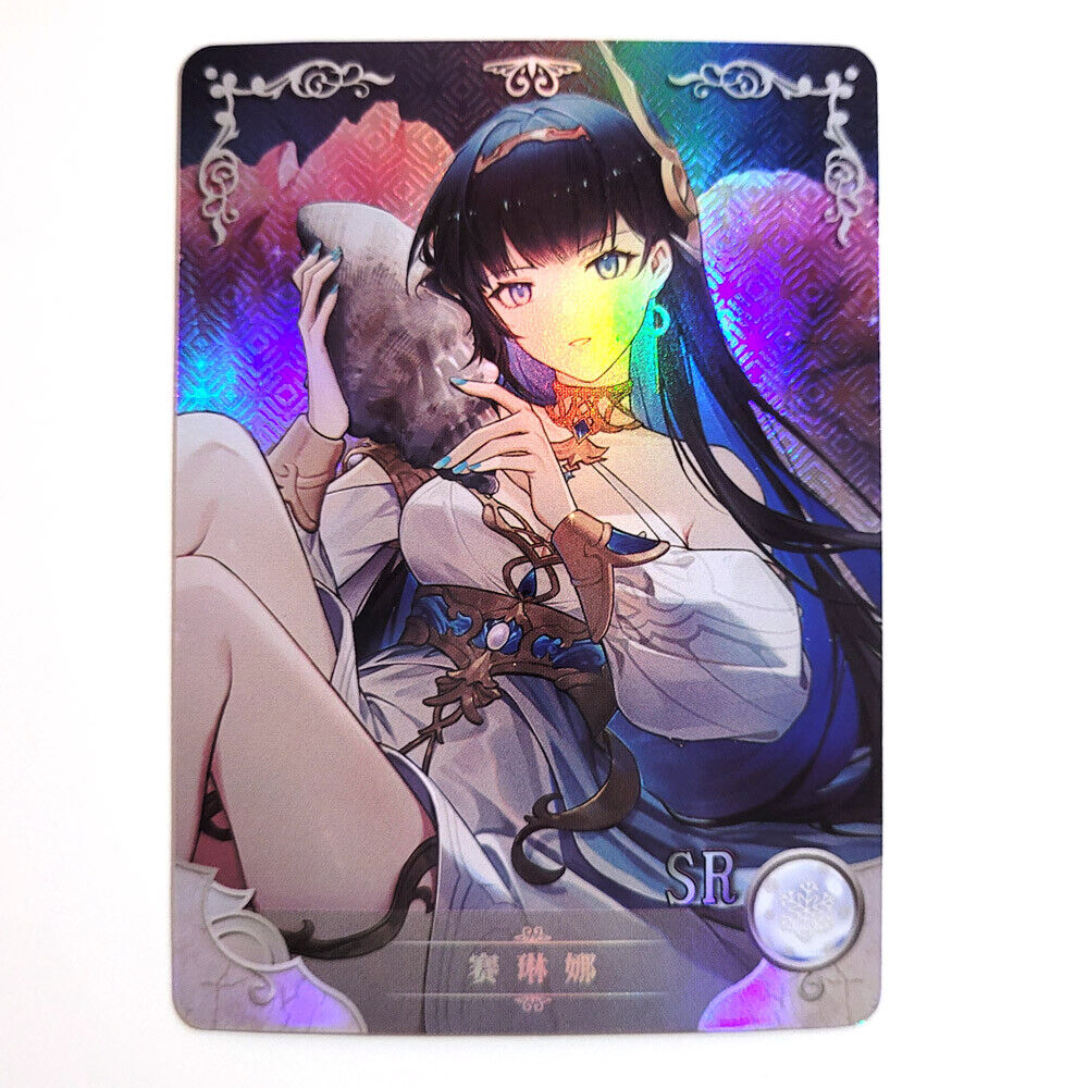 Goddess Story 10M02 Doujin Holo Foil SR Card - Punishing Gray Raven Selena