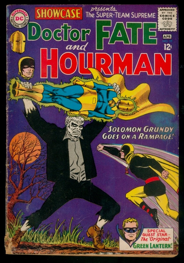 DC Comics SHOWCASE Presents #55 1st Appearance SA Solomon Grundy GD+ 2.5