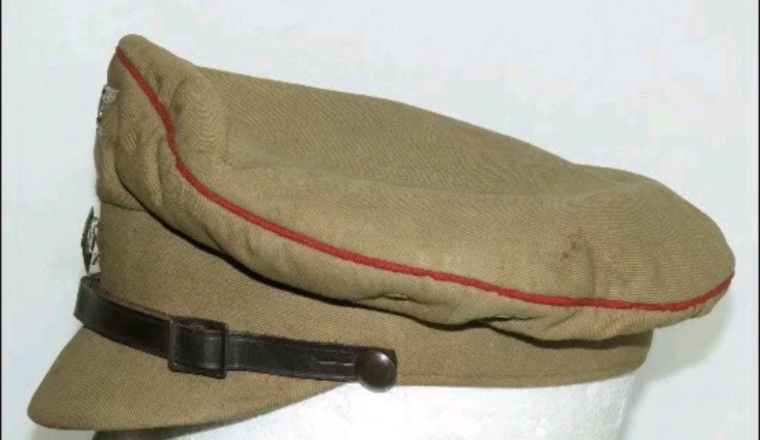 WW2 German Youth Crusher Cap | Without Insignias | Premium Reproduction | MTO