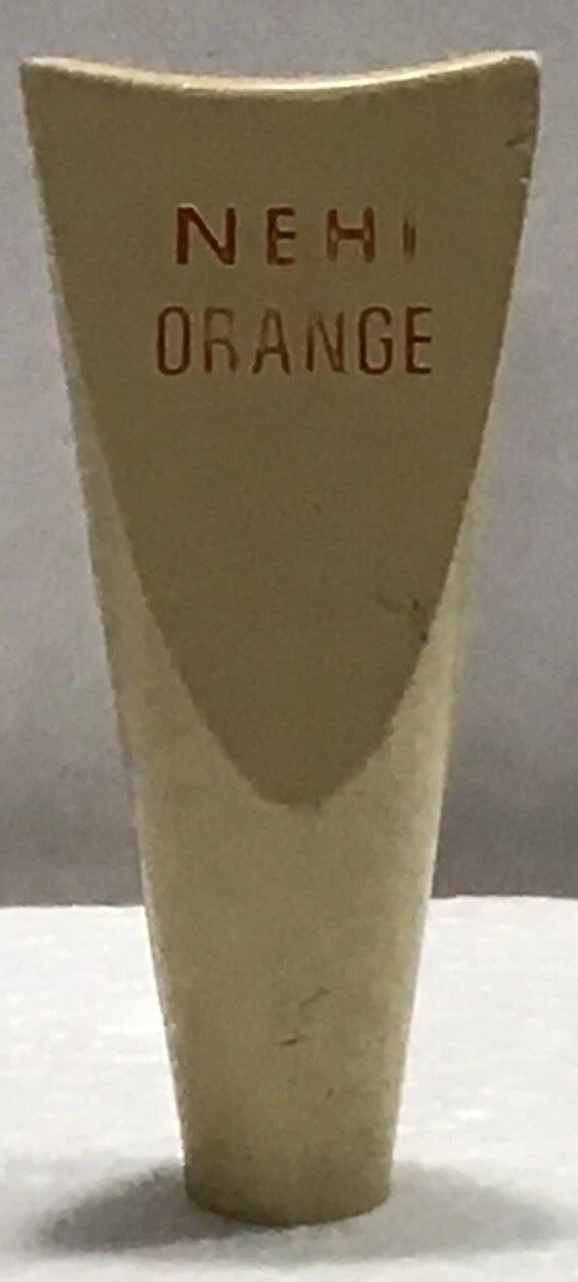 VINTAGE- Nehi Orange soda tap handle