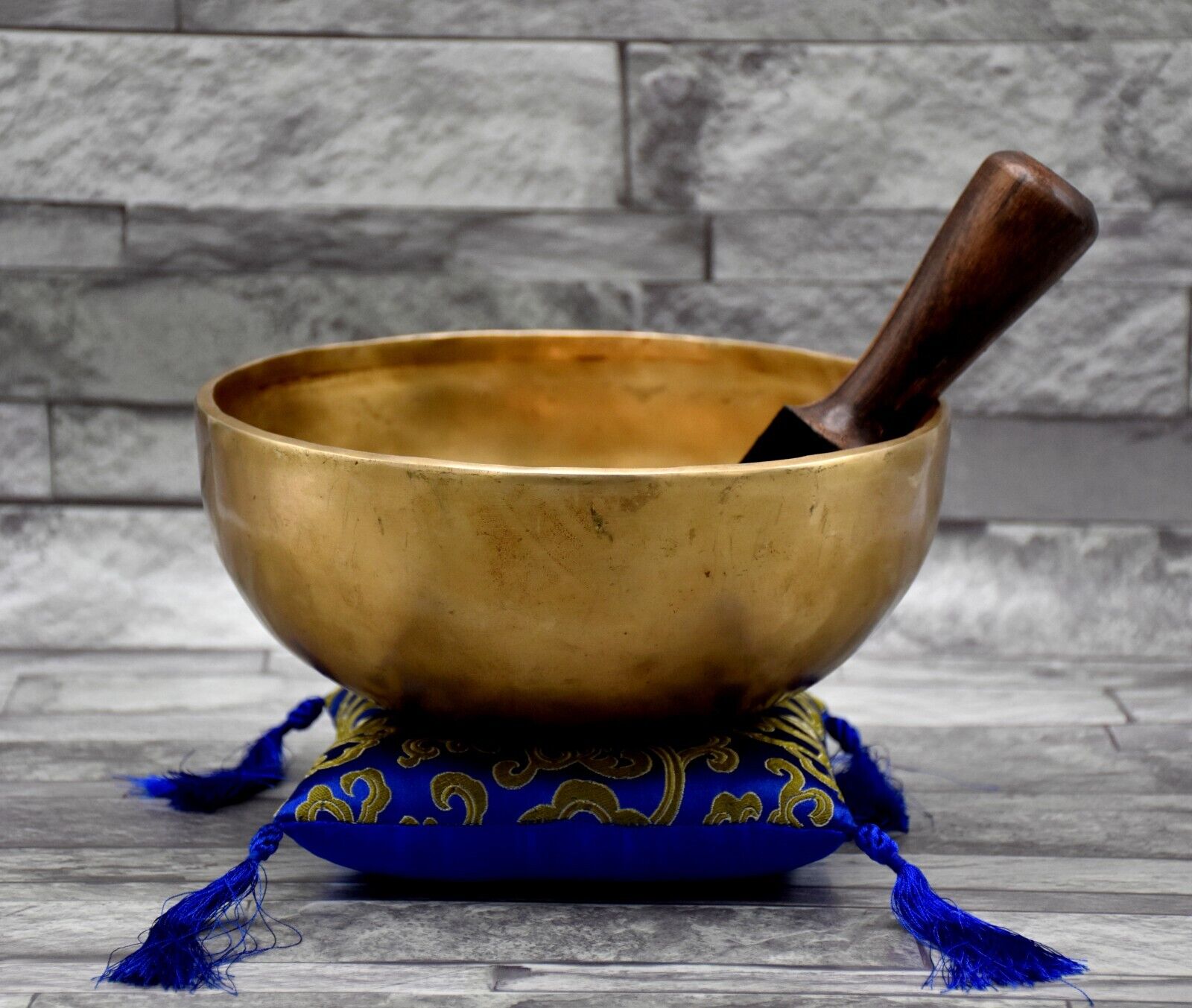 8.5 inch Handmade Singing Bowl-Tibetan Singing Bowl-Sound Healing Bowl-Yoga Bowl