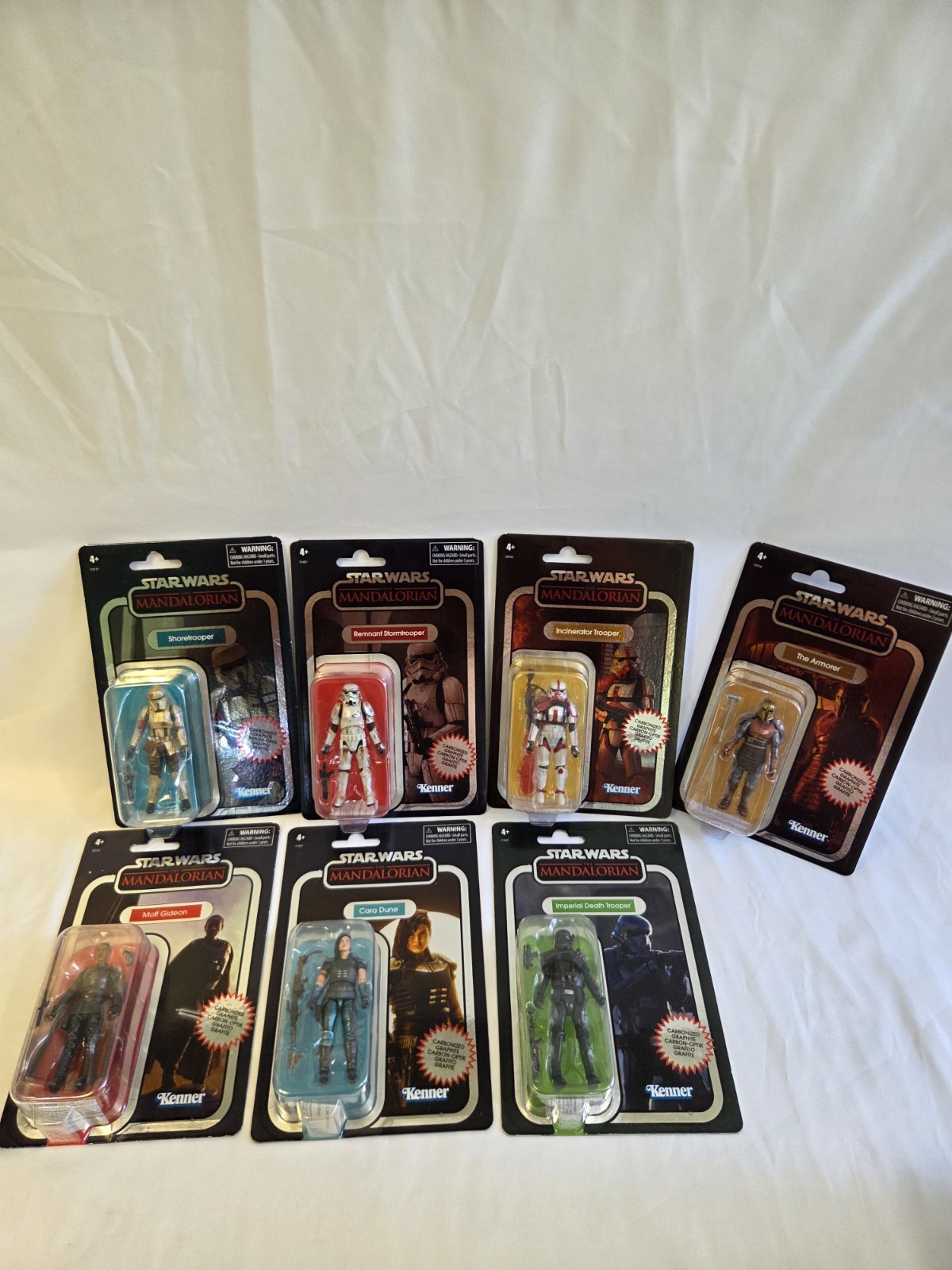 Star Wars TVC Carbanized action figure lot of 7
