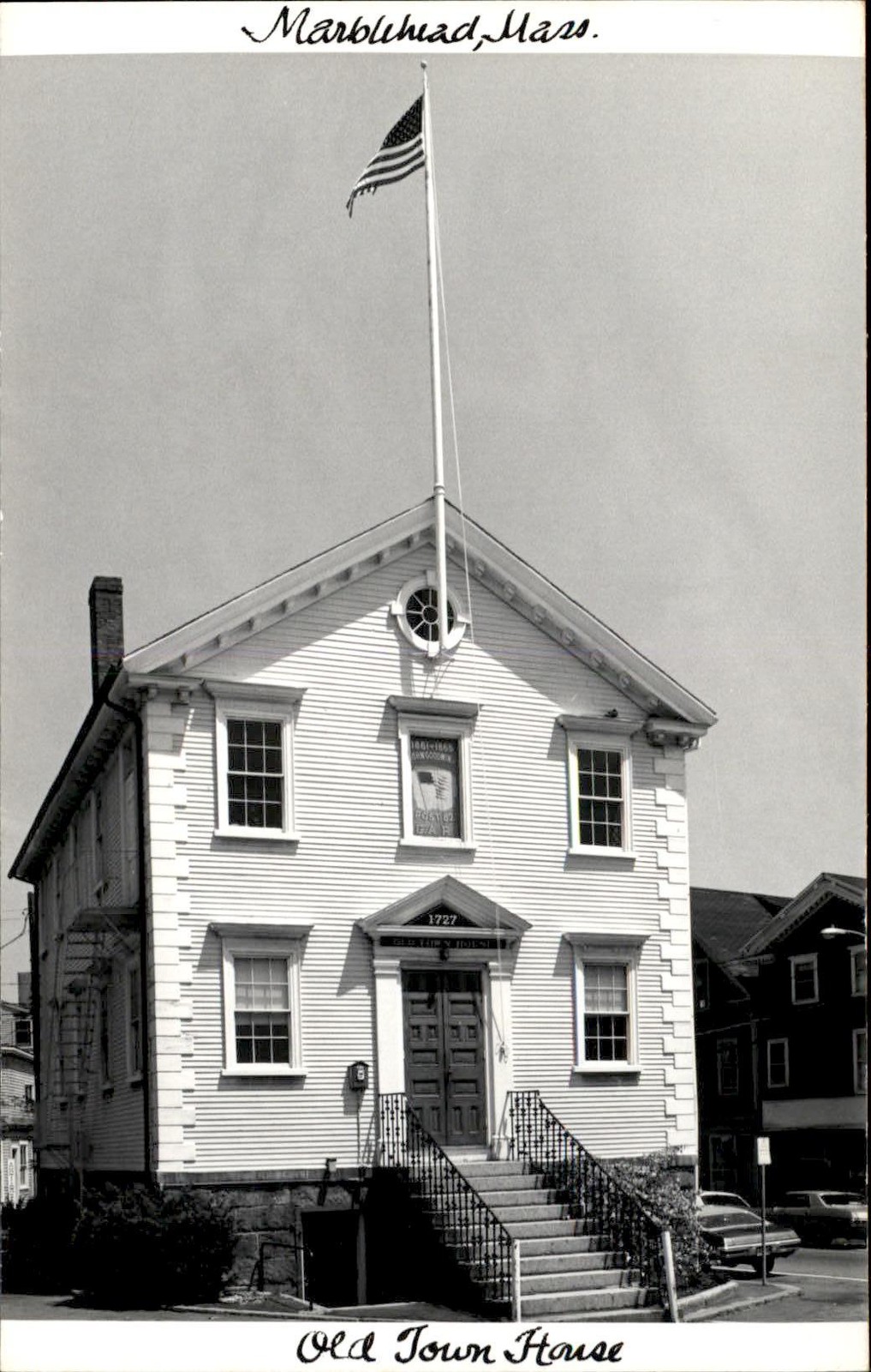 Marblehead MA Old Town House c1920s-30s Real Photo Vintage Postcard