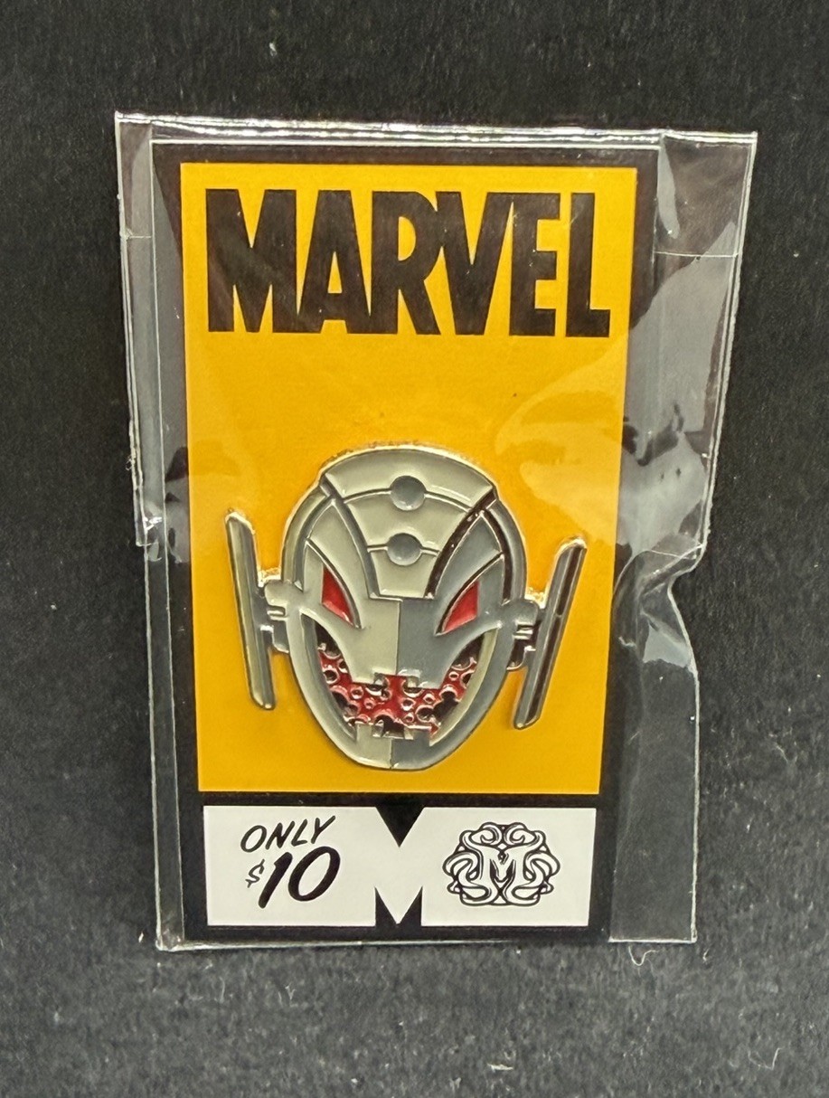 Tom Whalen Mondo Marvel Ultron Enamel Pin