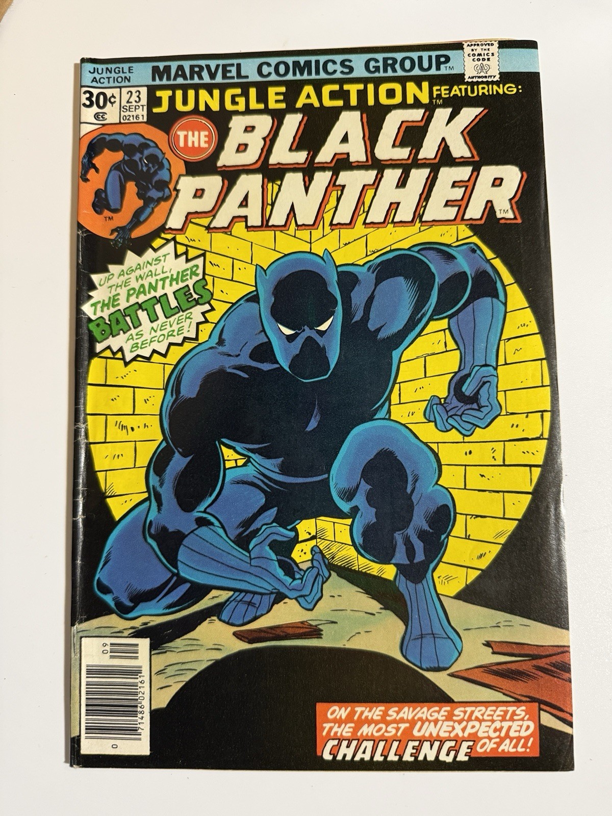 Jungle Action #23 Marvel Comics 1976 Classic John Byrne Black Panther Cover