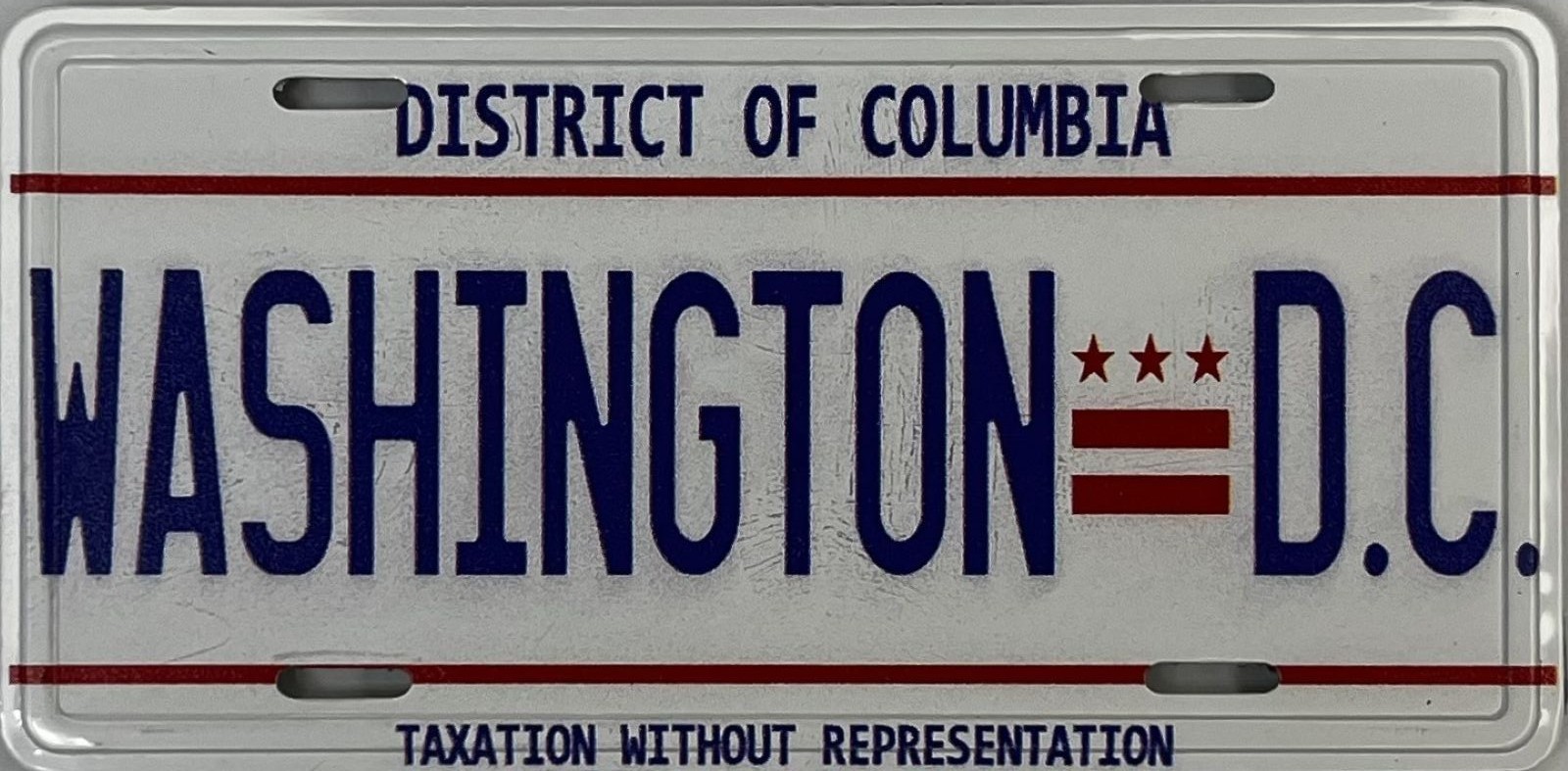 Washington D.C. License Plate Novelty Fridge Magnet