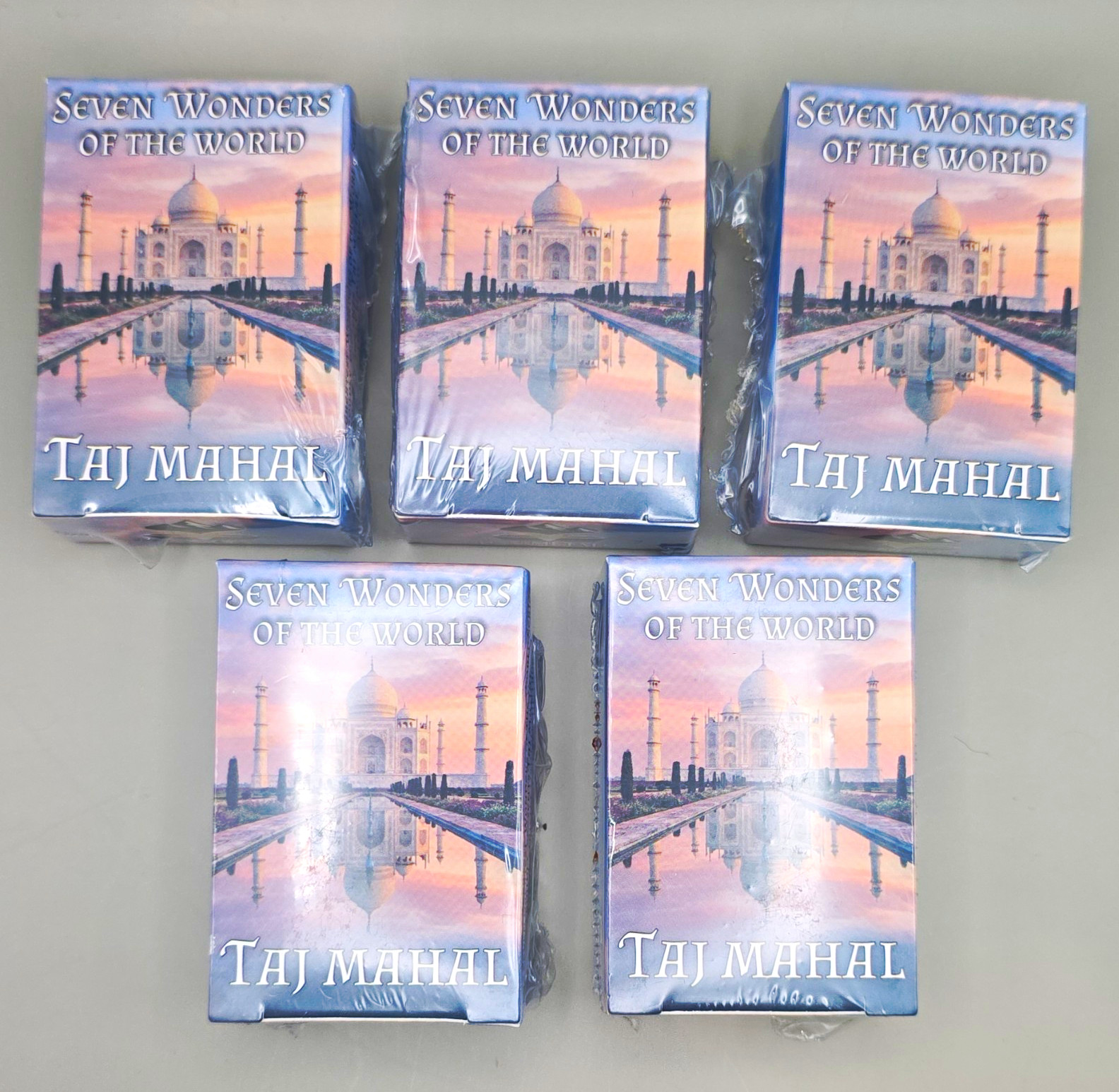 Seven Wonders of the World Taj Mahal Copper/Silver Bar Bullion Piece Seven Wonders of the World Taj Mahal Copper/Silver Bar Bullion Piece