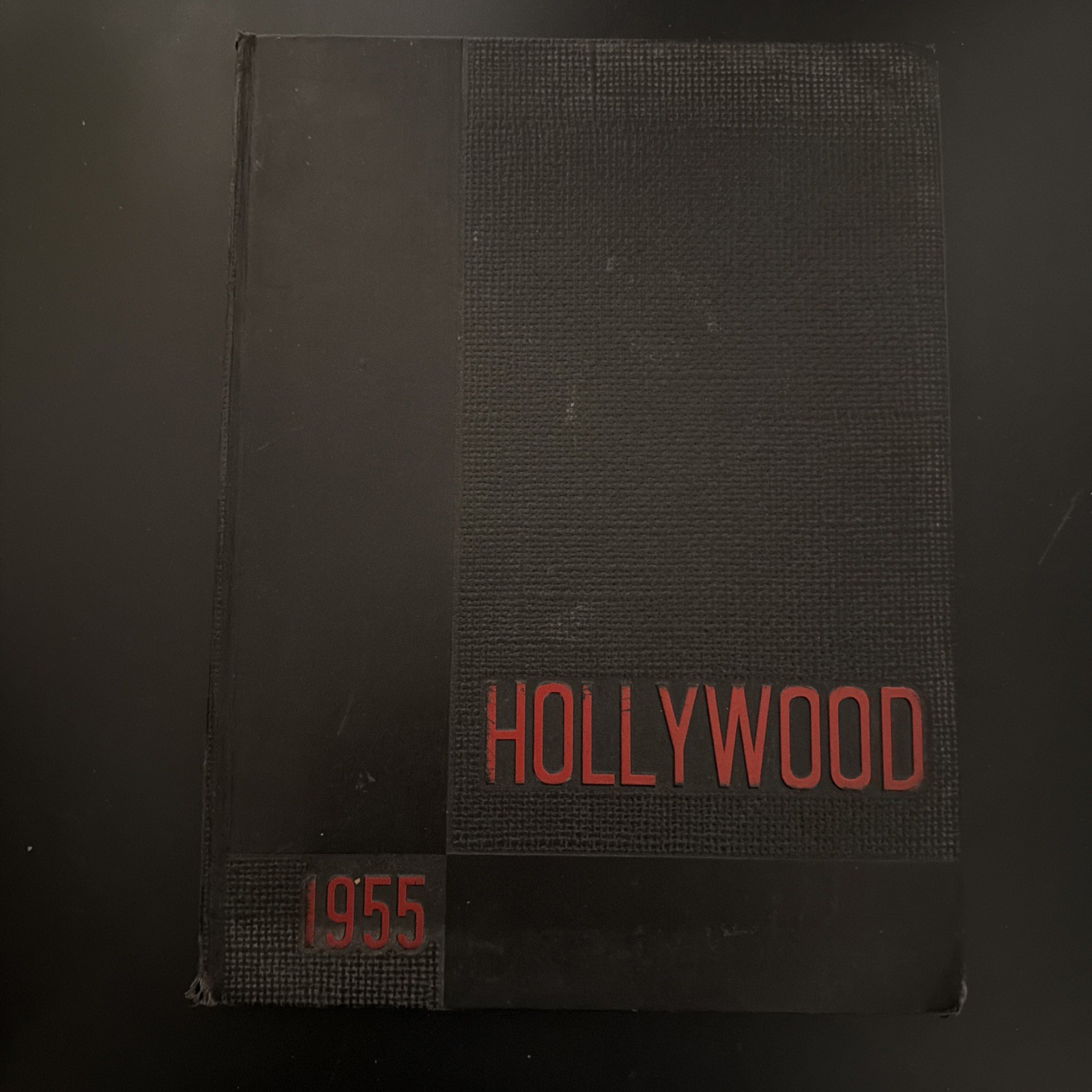 1955 Hollywood High School Yearbook LA Rare Find