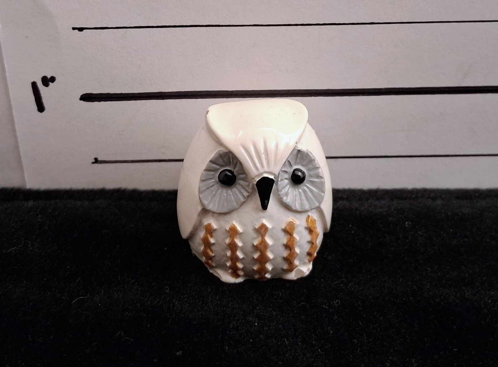 EPCOT Japan MITSUKOSHI White Lucky Owl Figurine*